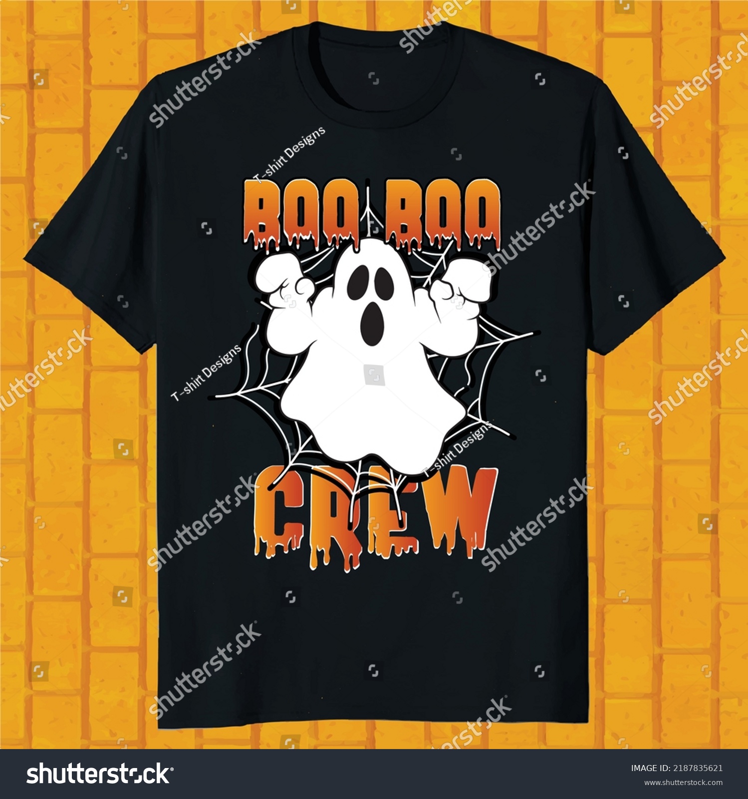 SVG of boo boo crew hello ween t-shirt design svg