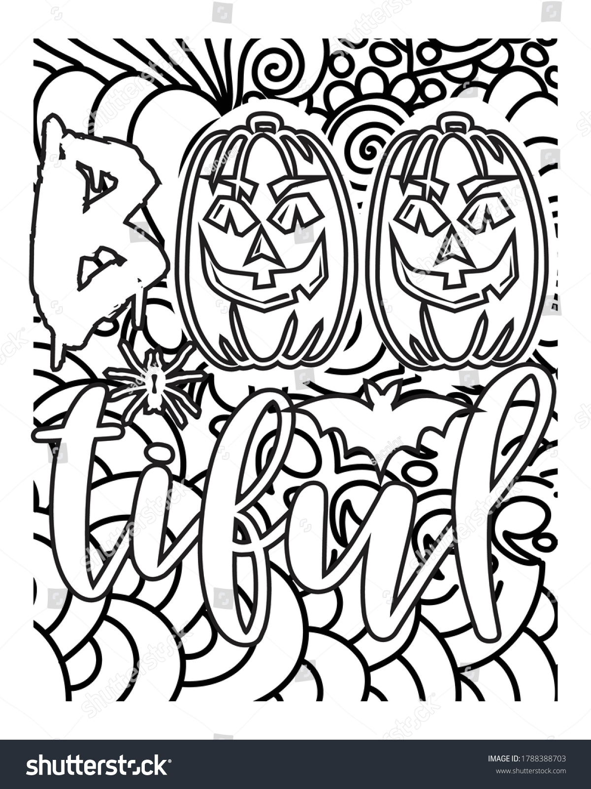 Scary coloring pages best coloring pages for kids Images, Stock ...