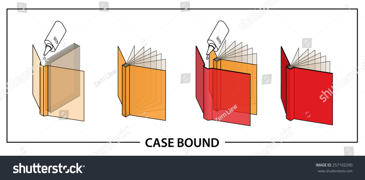 Books Stacked Stock Vector Illustration Of Black Binding 6997349