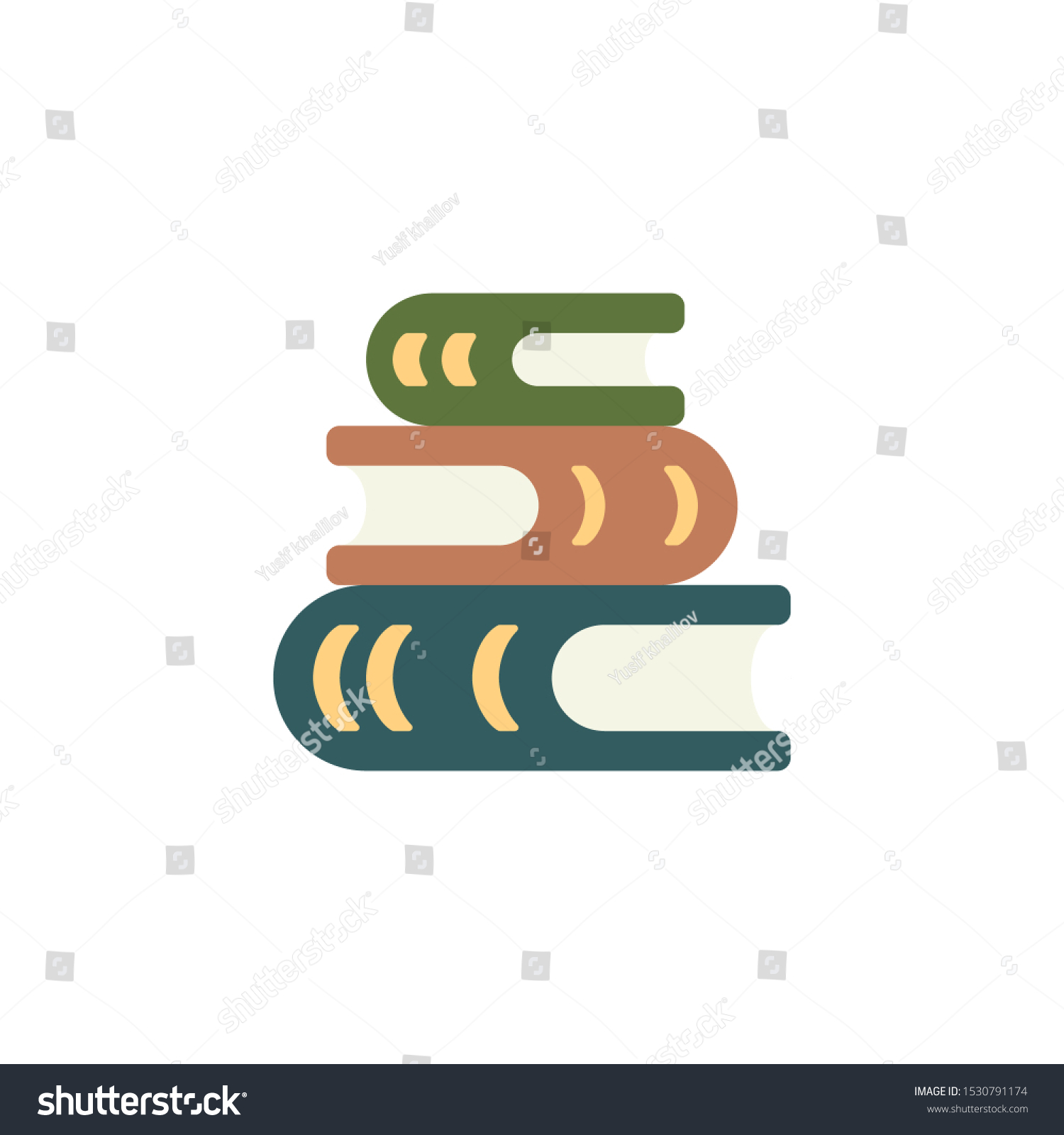 Book Cartoon Vector Icon Symbol Isolated Stock Vector (Royalty Free ...