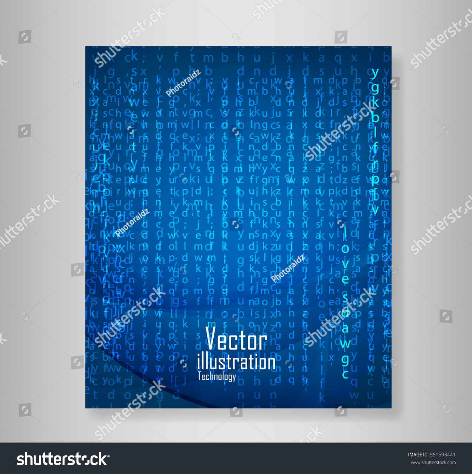 Book English Code Vector Stock Vector Royalty Free