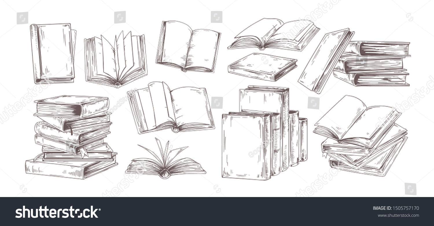 8,772 Pile of books drawing Images, Stock Photos & Vectors | Shutterstock