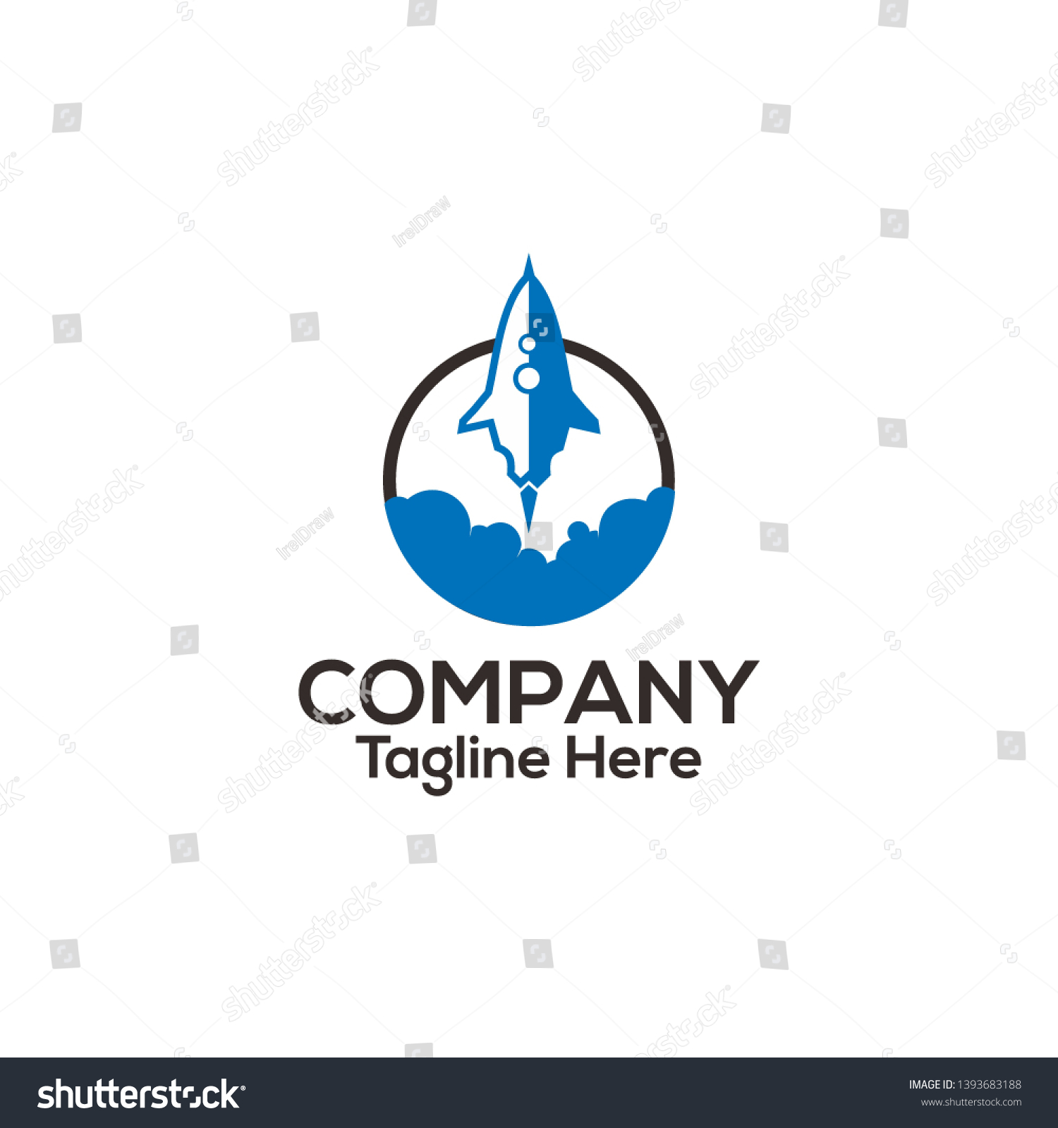 Booster Technology Logo Design Inspiration Stock Vector (Royalty Free