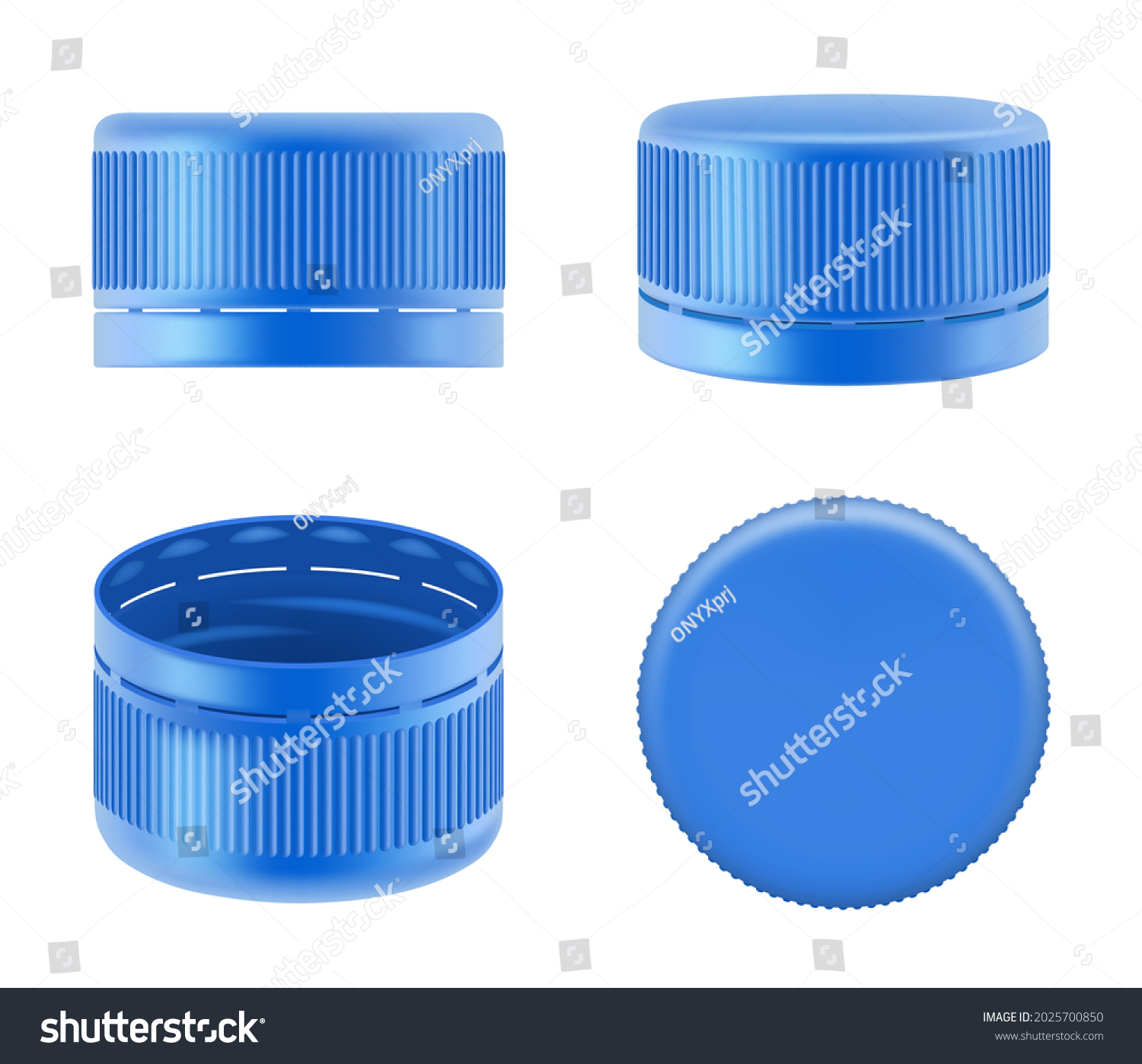 SVG of Bottle cap. Realistic polyethylene colorful plastic caps of containers for water or liquid food decent vector bottle cups collection svg