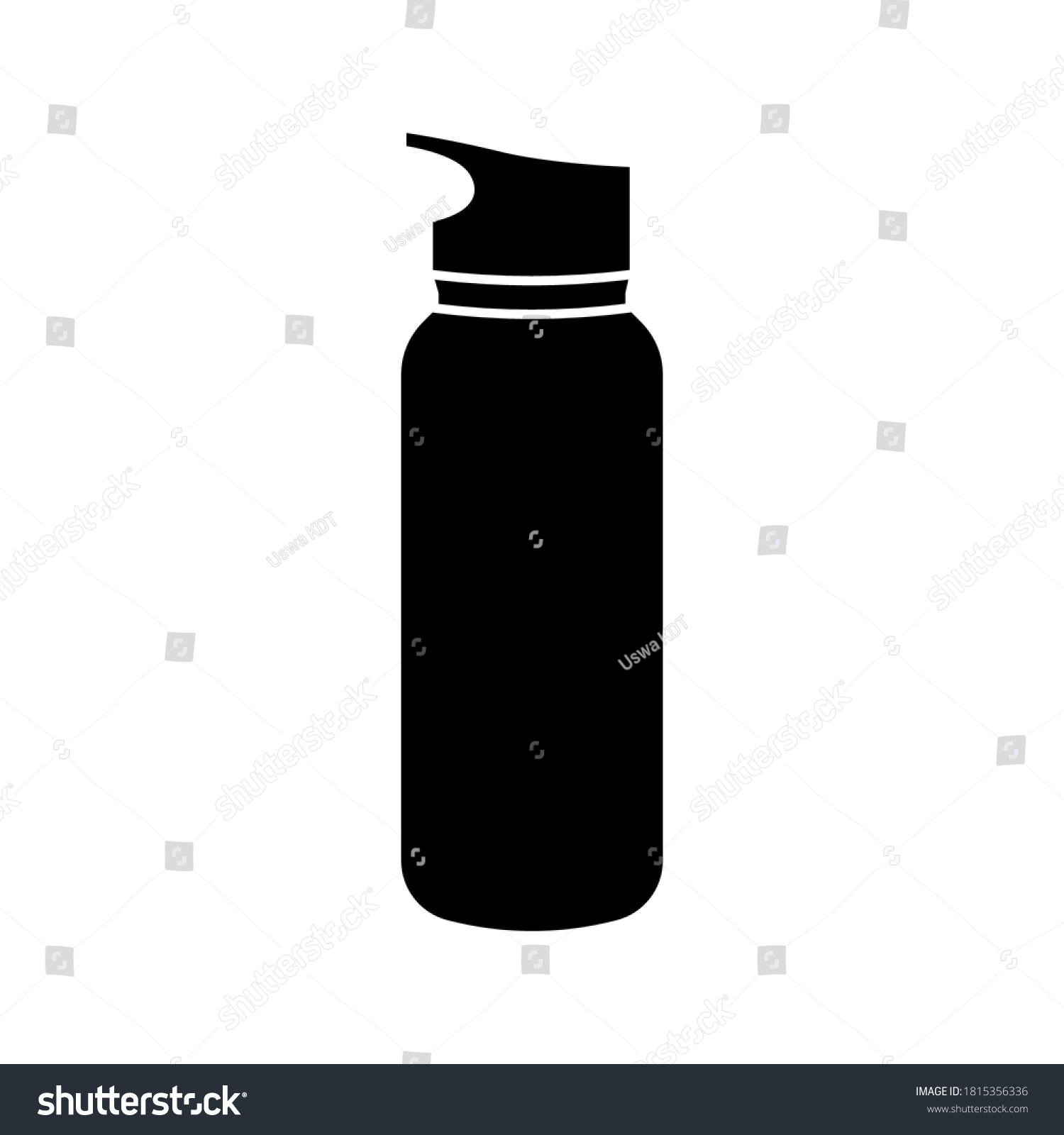 Bottle Icon Trendy Flat Design Vector Stock Vector (Royalty Free ...