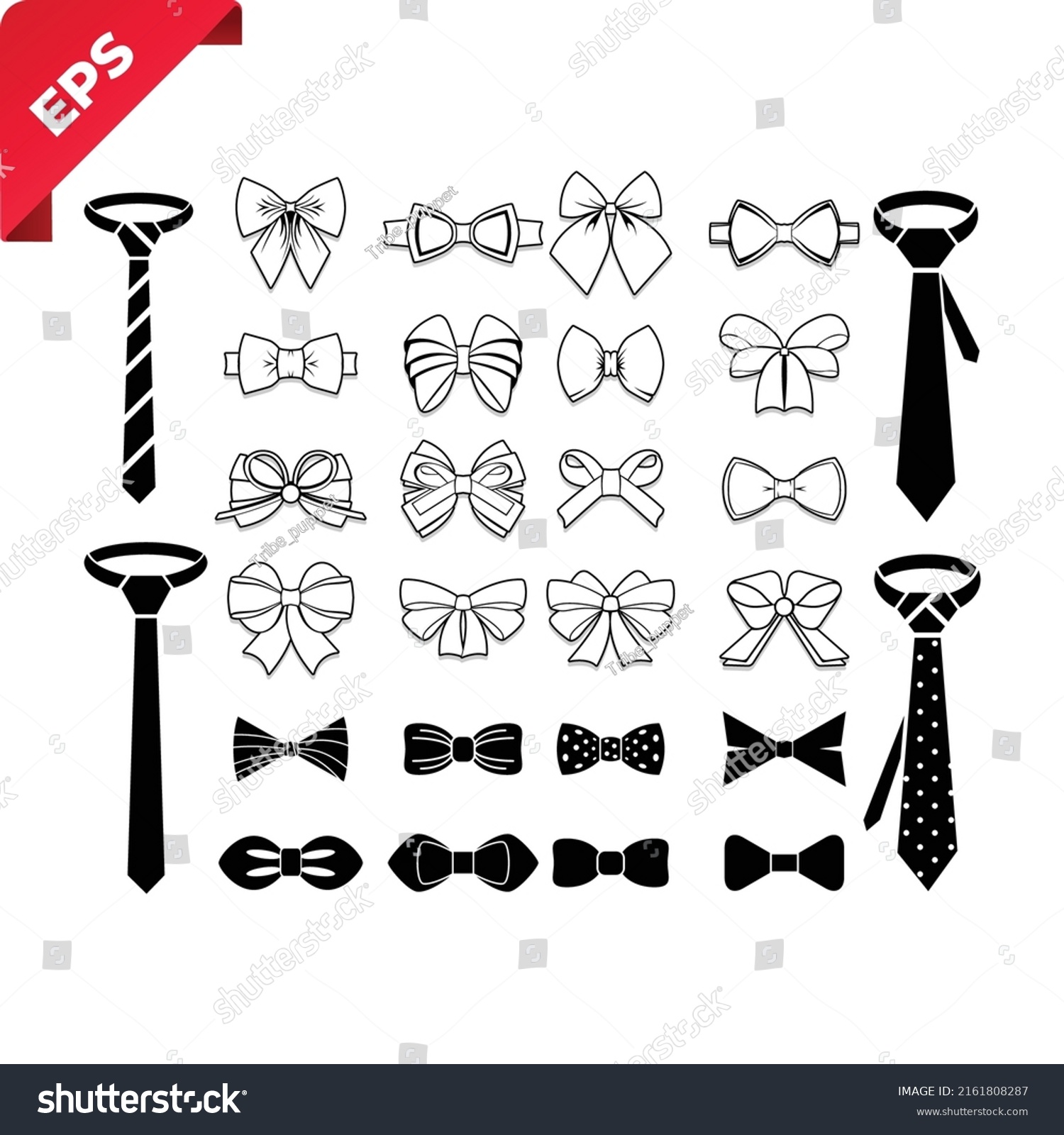 SVG of Bow vector silhouette black and white svg