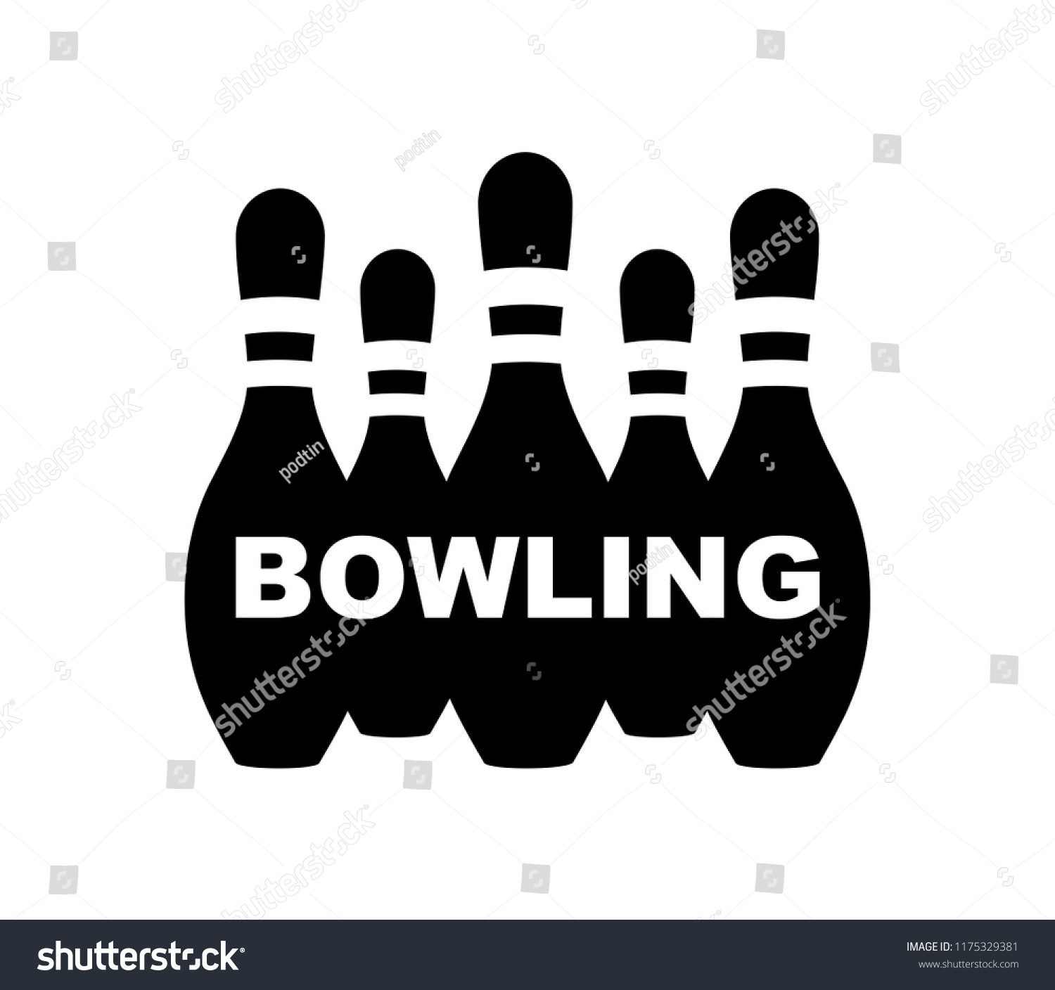 bowling skittles vector poster logo stock vector royalty free skittles logo