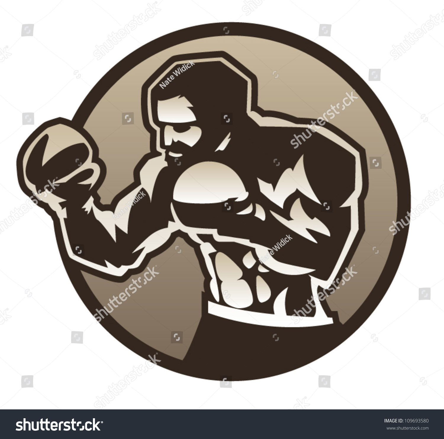 Boxer Stock Vector Illustration 109693580 : Shutterstock