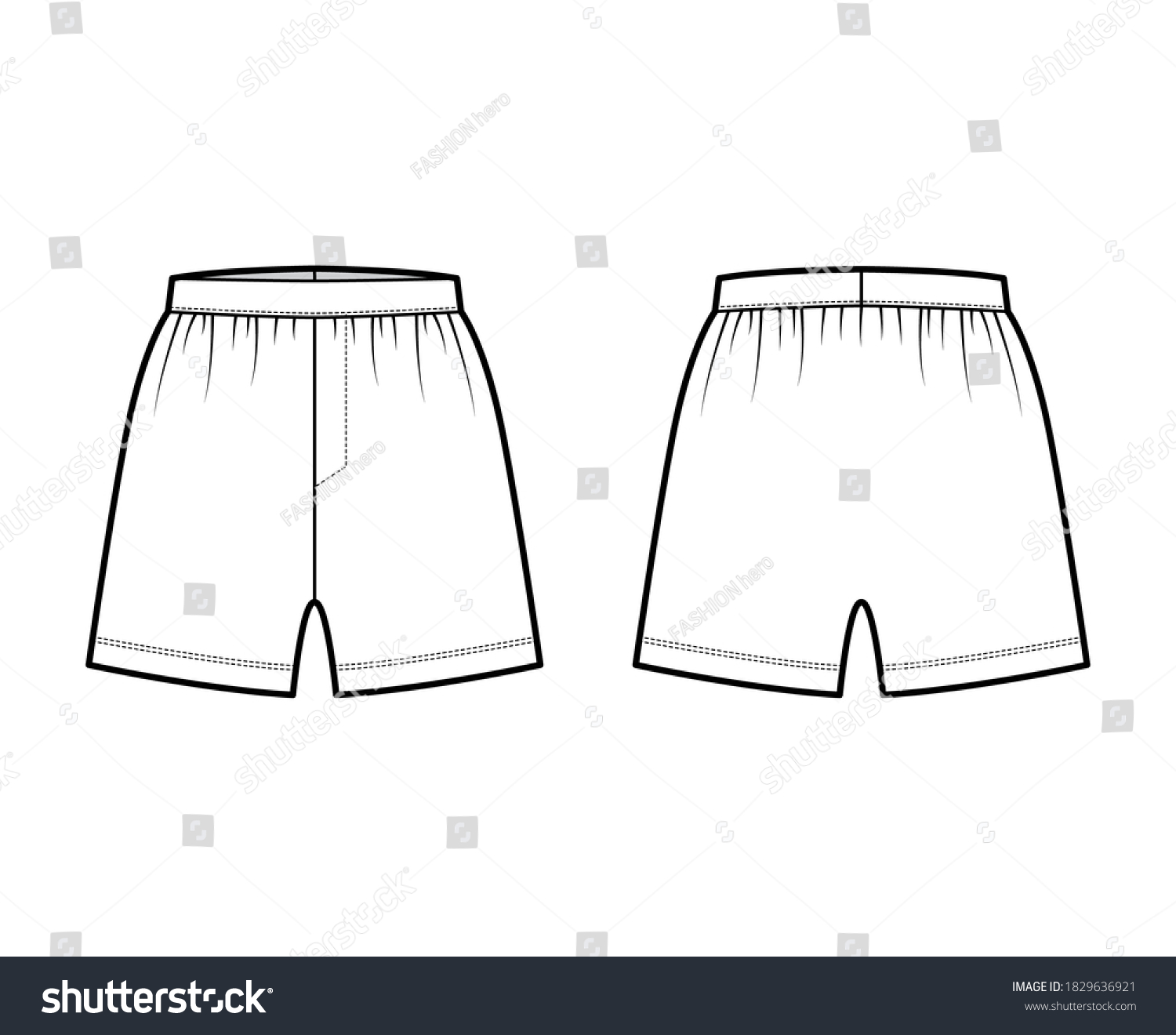 49,373 Shorts outline Images, Stock Photos & Vectors | Shutterstock