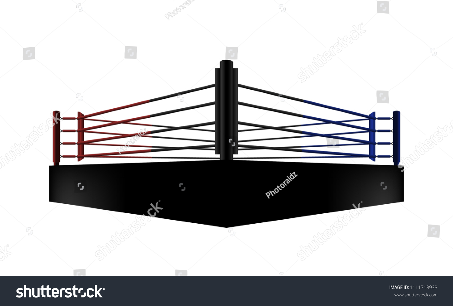 Boxing Ring Arena Vector Design Vector Stock Vector (Royalty Free ...