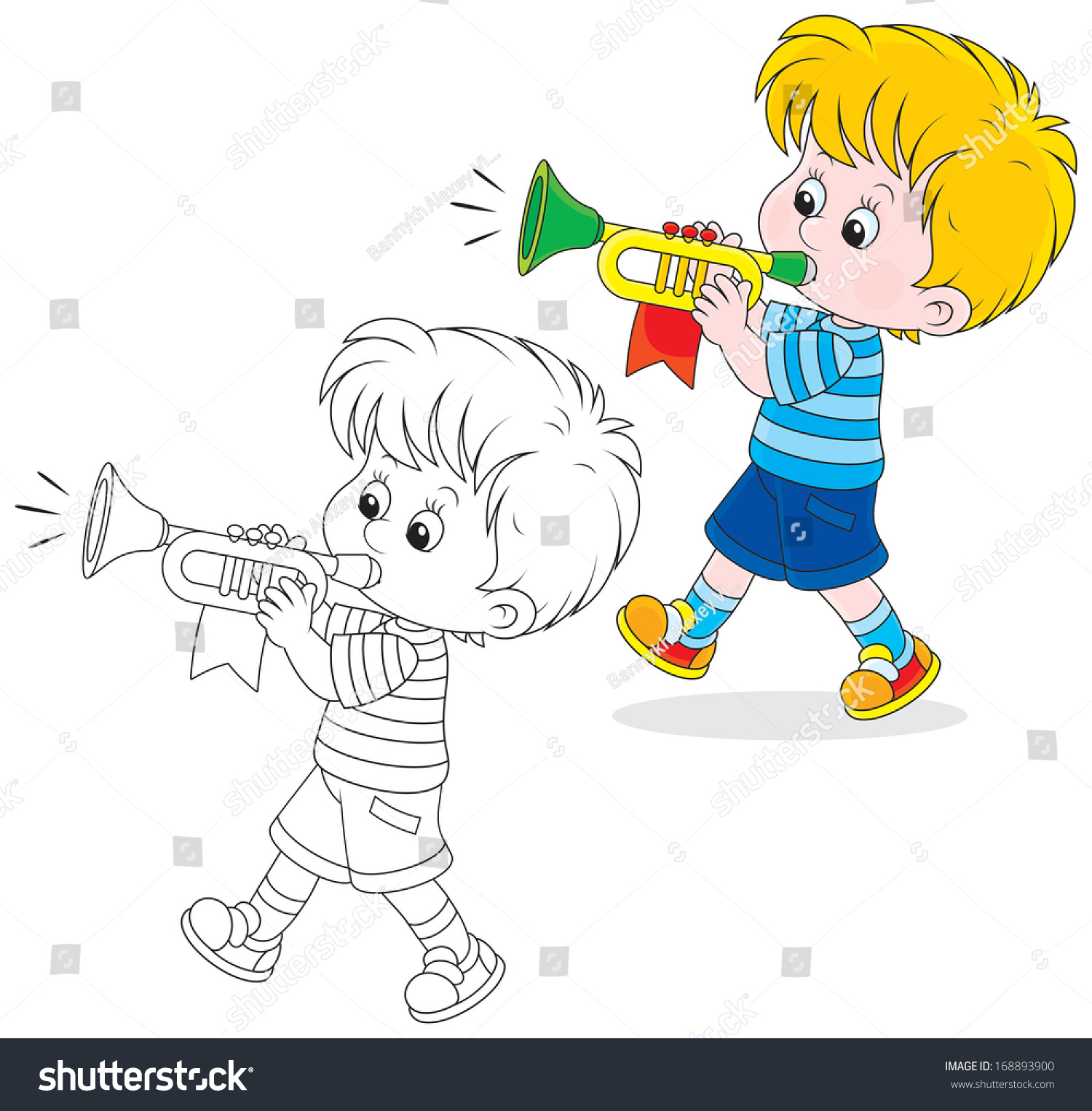 trumpet for small child