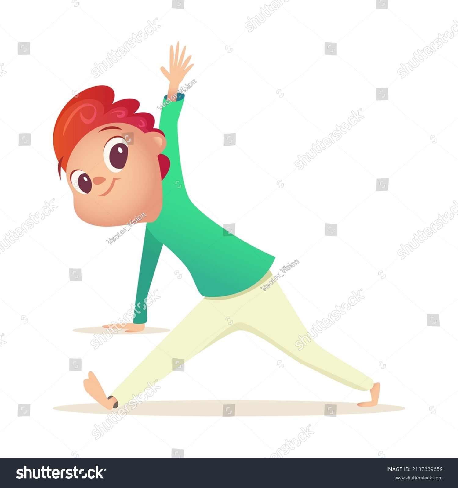 Boy Engaged Capoeira Stands Pose Rests Stock Vector (Royalty Free ...