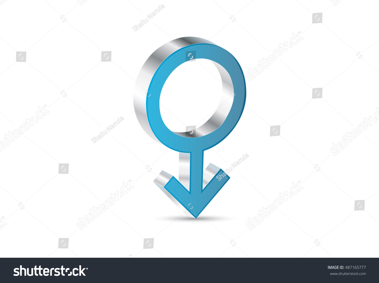 Boy Symbol Vector Illustration Stock Vector (Royalty Free) 487165777 ...