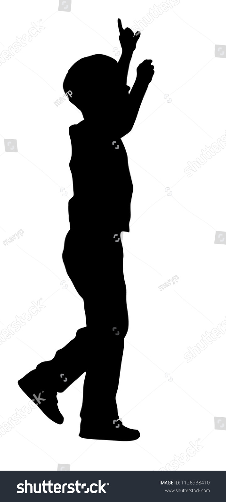 Boy Hands Stock Vector (Royalty Free) 1126938410 | Shutterstock