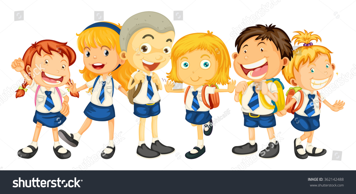 School uniform clipart Images, Stock Photos & Vectors Shutterstock