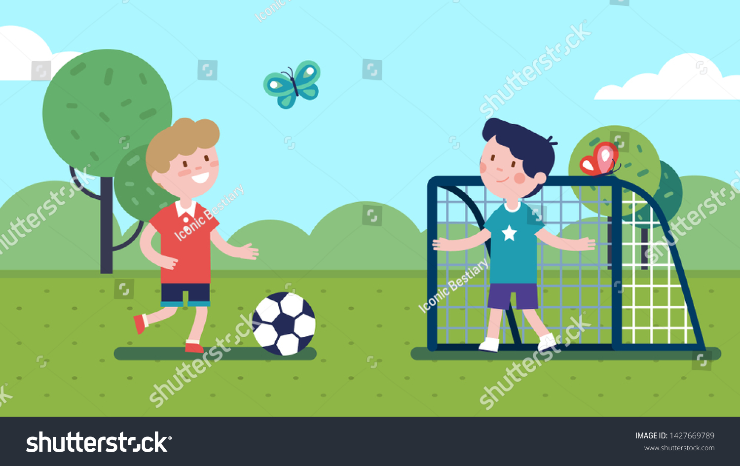 19,774 Soccer field flat Images, Stock Photos & Vectors | Shutterstock