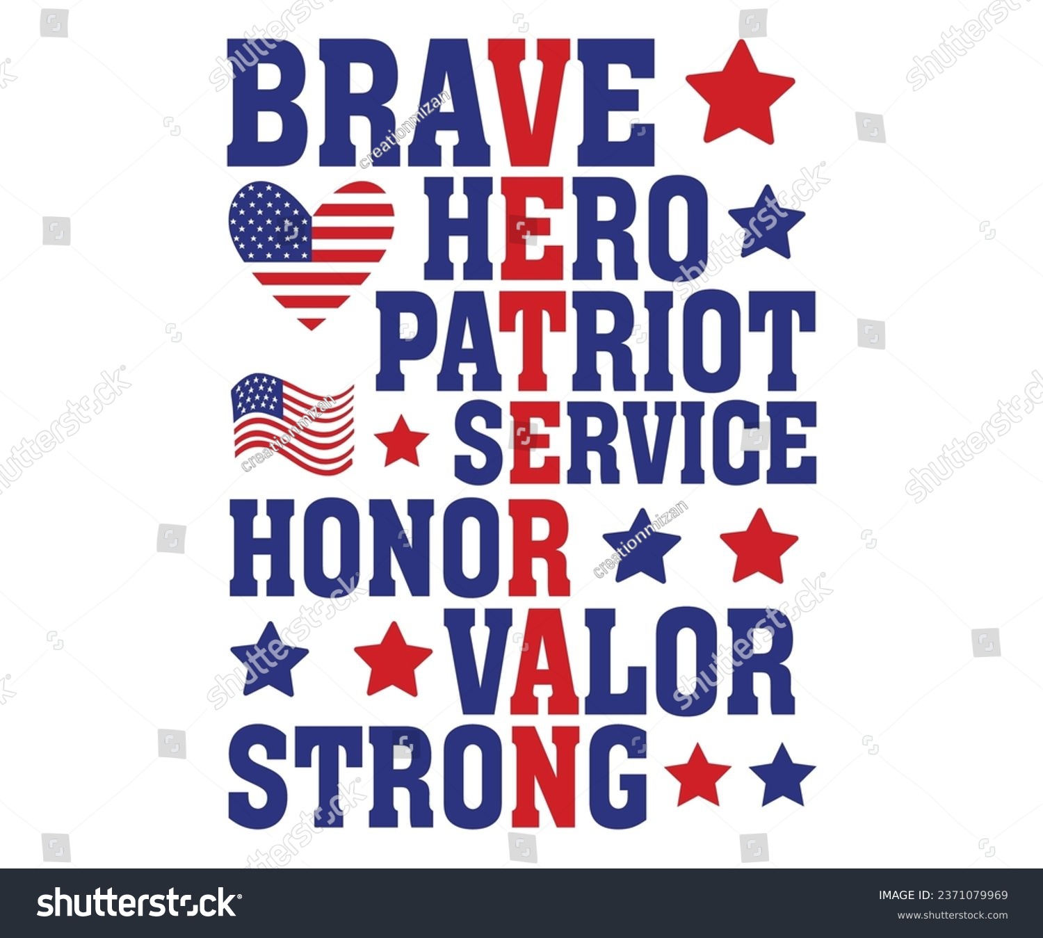SVG of brave hero patriot service honor strong Svg,Veteran Clipart,Veteran Cutfile,Veteran Dad svg,Military svg,Military Dad svg,4th of July Clipart,Military Dad Gift Idea     
 svg