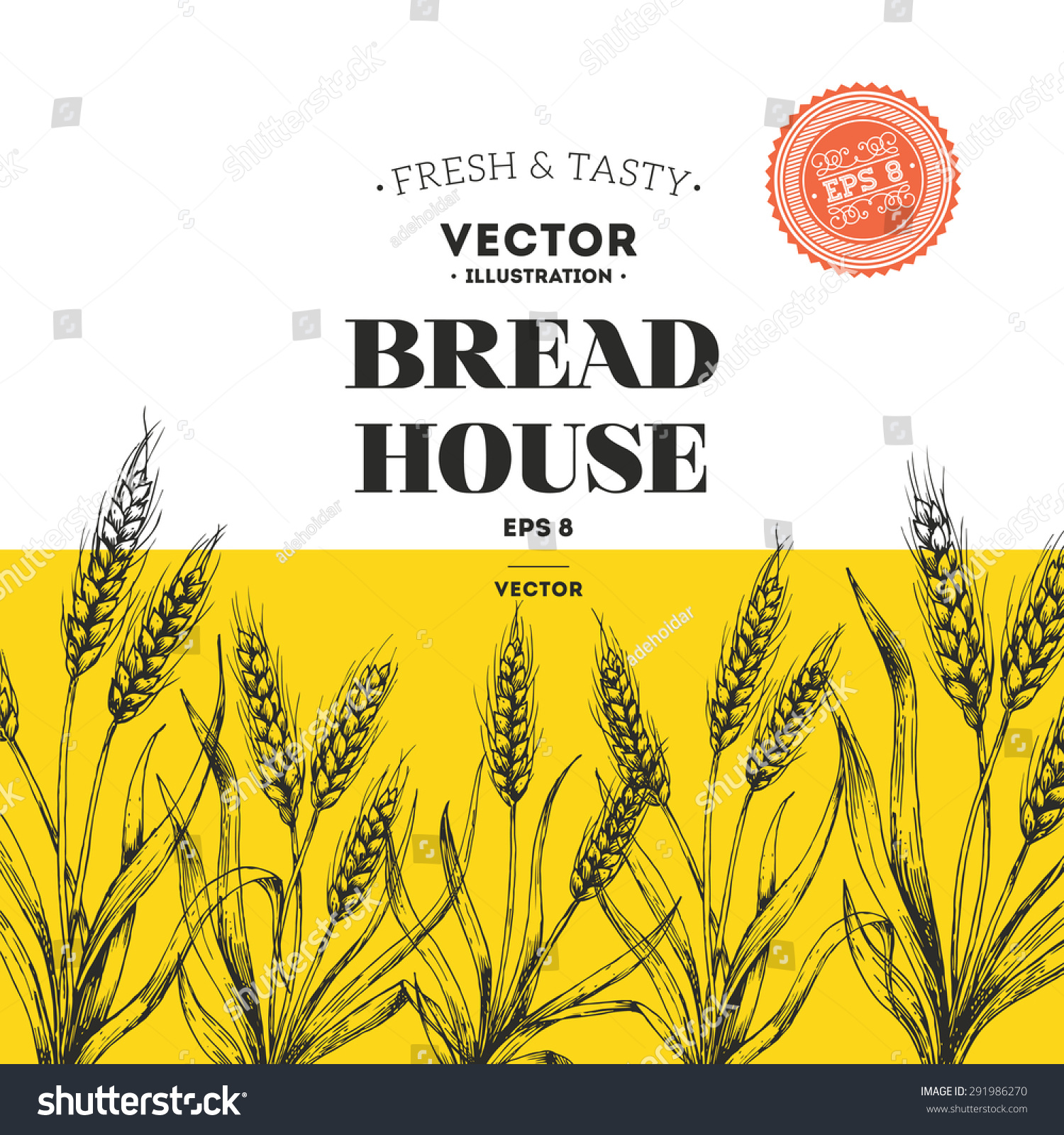 Bread Design Template Vector Illustration Stock Vector (Royalty Free Bread Design Template Vector Illustration Stock Vector (Royalty Free