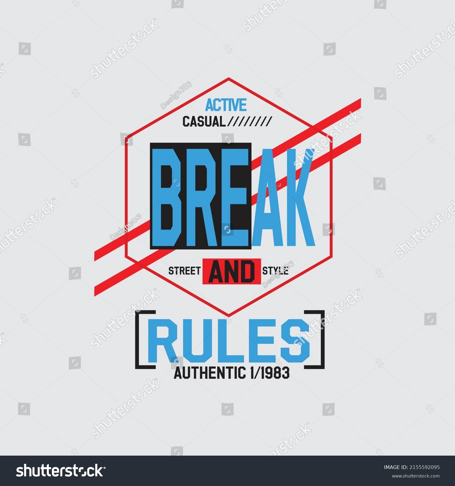 Break Rules Premium Vector Illustration Text Stock Vector (Royalty Free ...