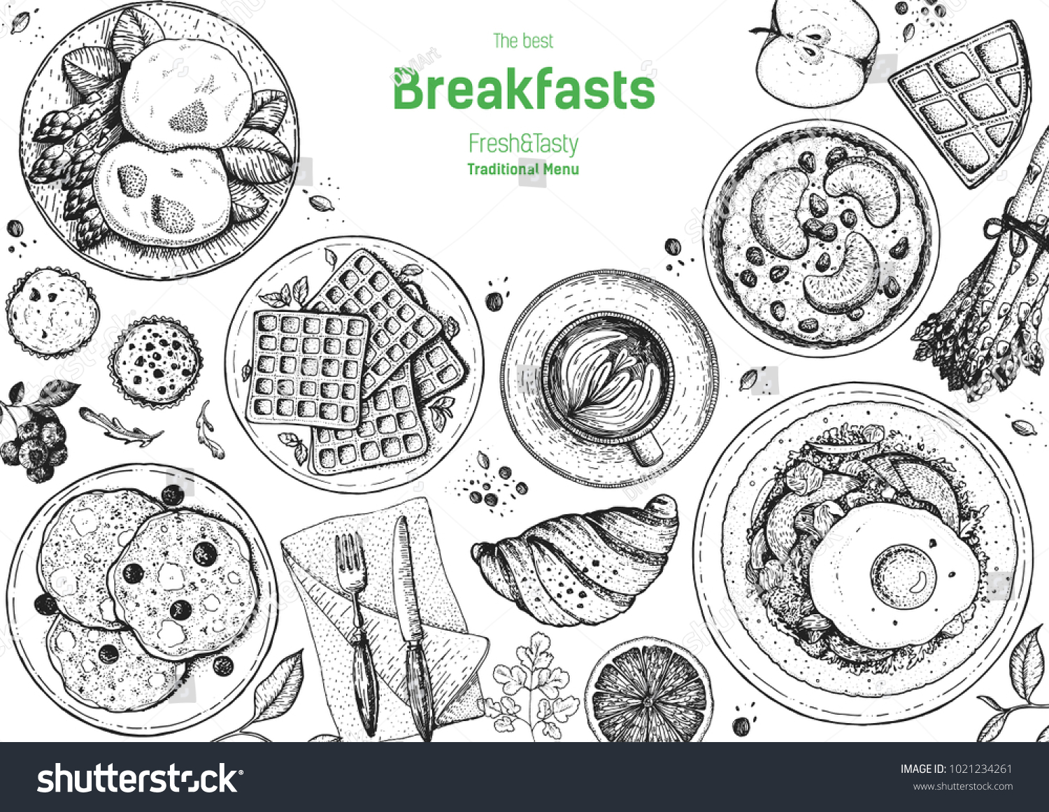 170,550 Breakfast Sketches Images, Stock Photos & Vectors | Shutterstock