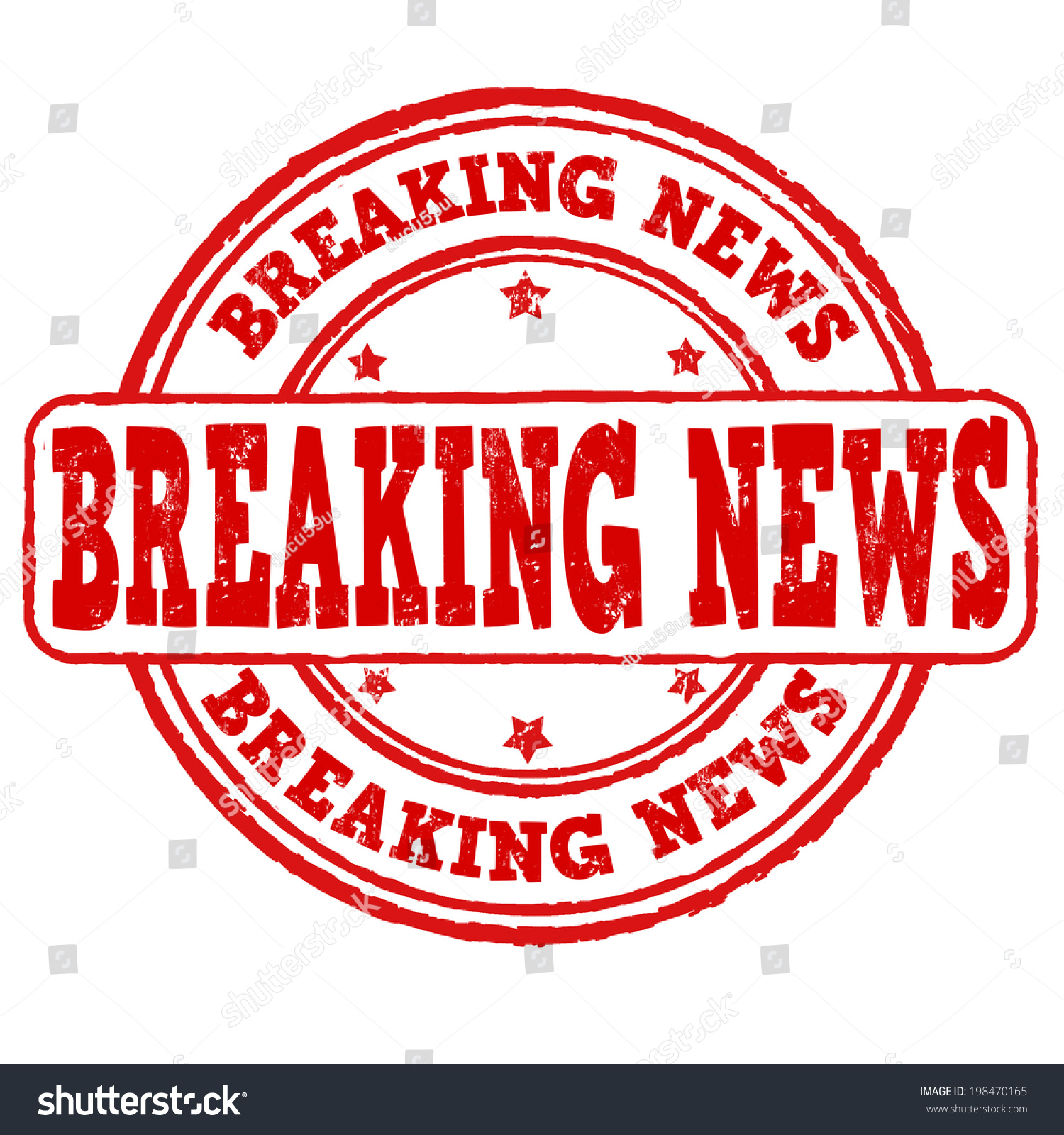 Breaking News Grunge Rubber Stamp On White Vector Illustration Breaking News Grunge Rubber Stamp On White Vector Illustration