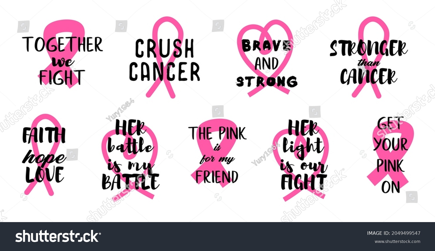 Cancer Slogan Images Photos Et Images Vectorielles De Stock Shutterstock 8578