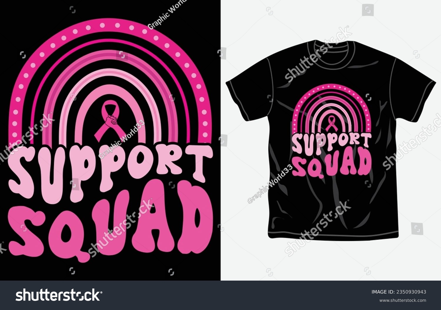 SVG of Breast cancer awareness month t-shirt design, quotes, october Pink Cancer t-shirt, typography tshirt vector graphic, background, mug, sticker, fully editable and printable vector template. svg