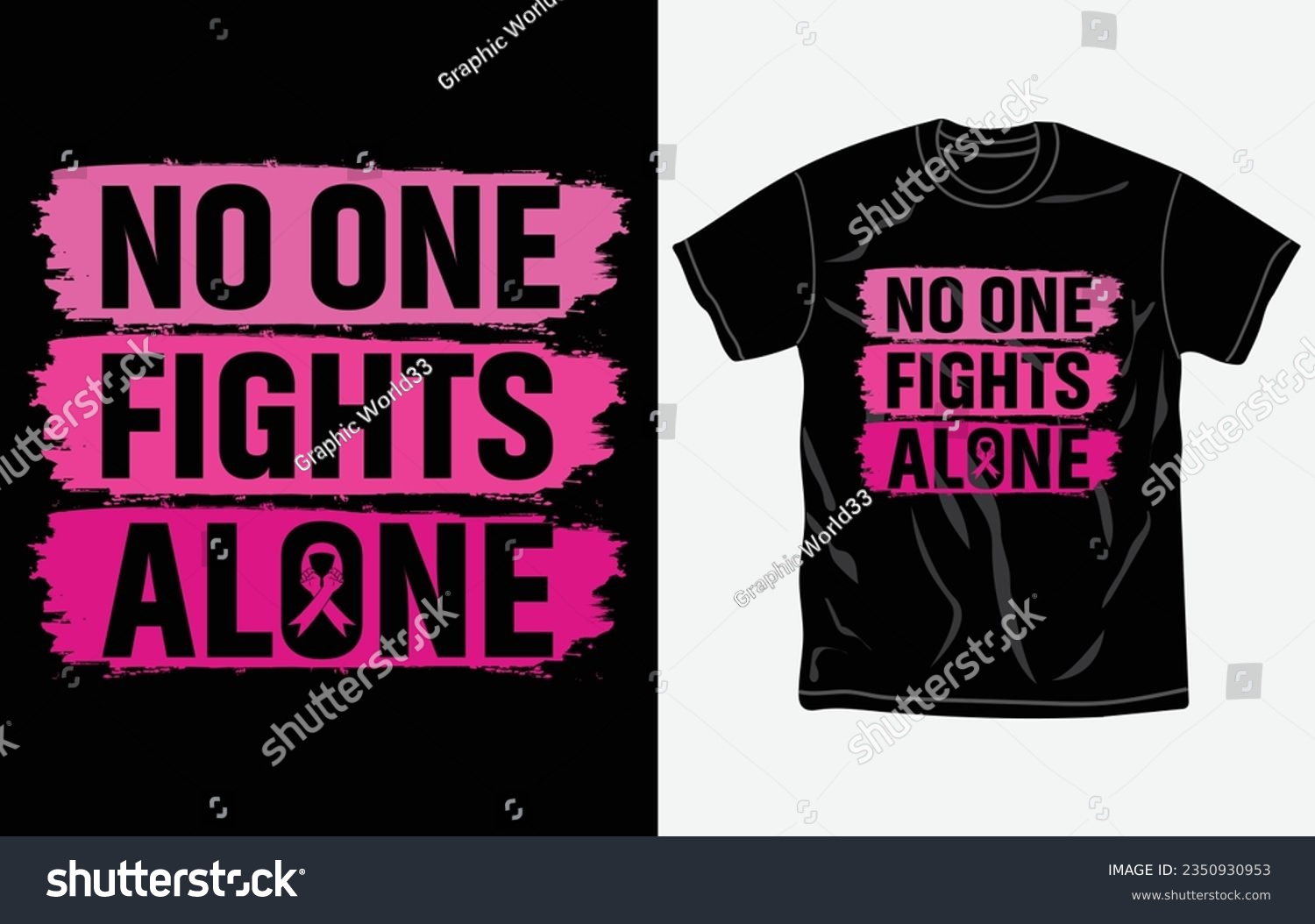SVG of Breast cancer awareness month t-shirt design, quotes, october Pink Cancer t-shirt, typography tshirt vector graphic, background, mug, sticker, fully editable and printable vector template. svg
