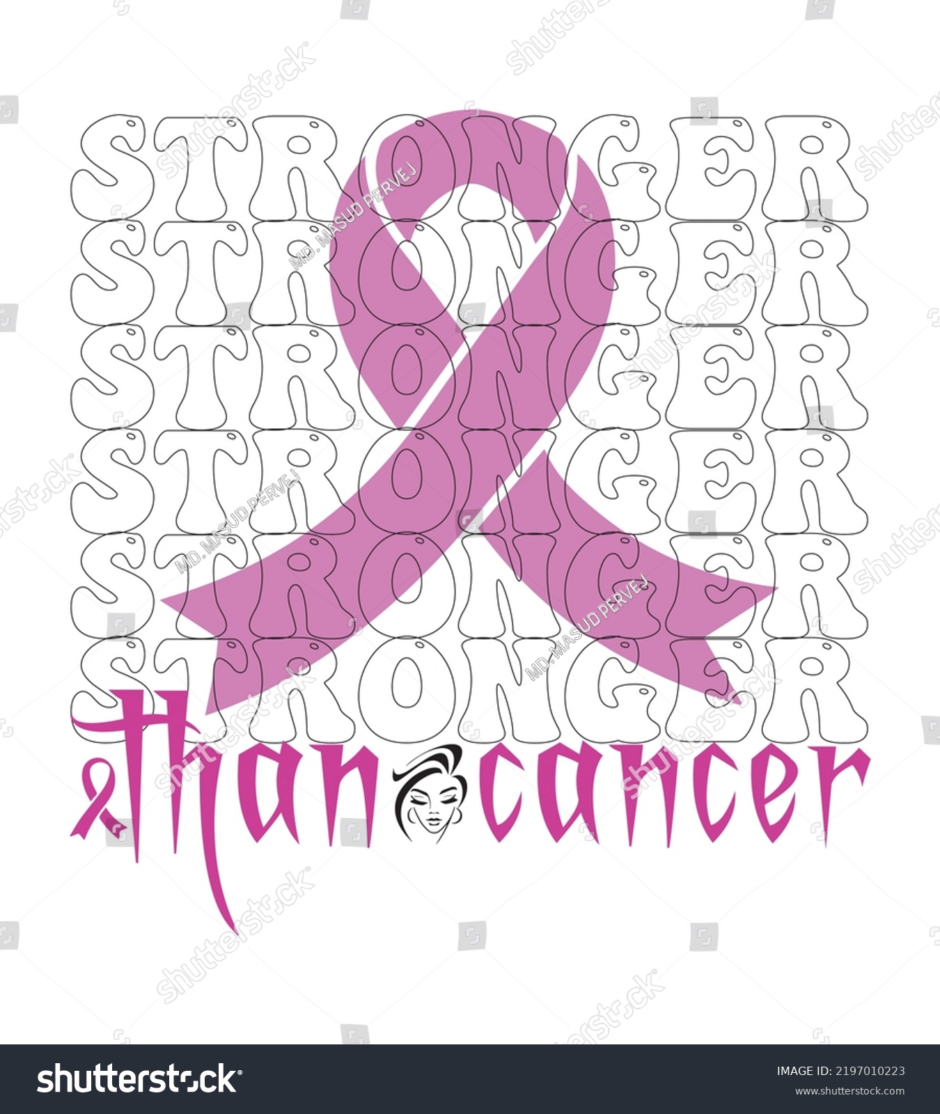 SVG of Breast Cancer SVG Design Perfect For T-shirt And Others svg
