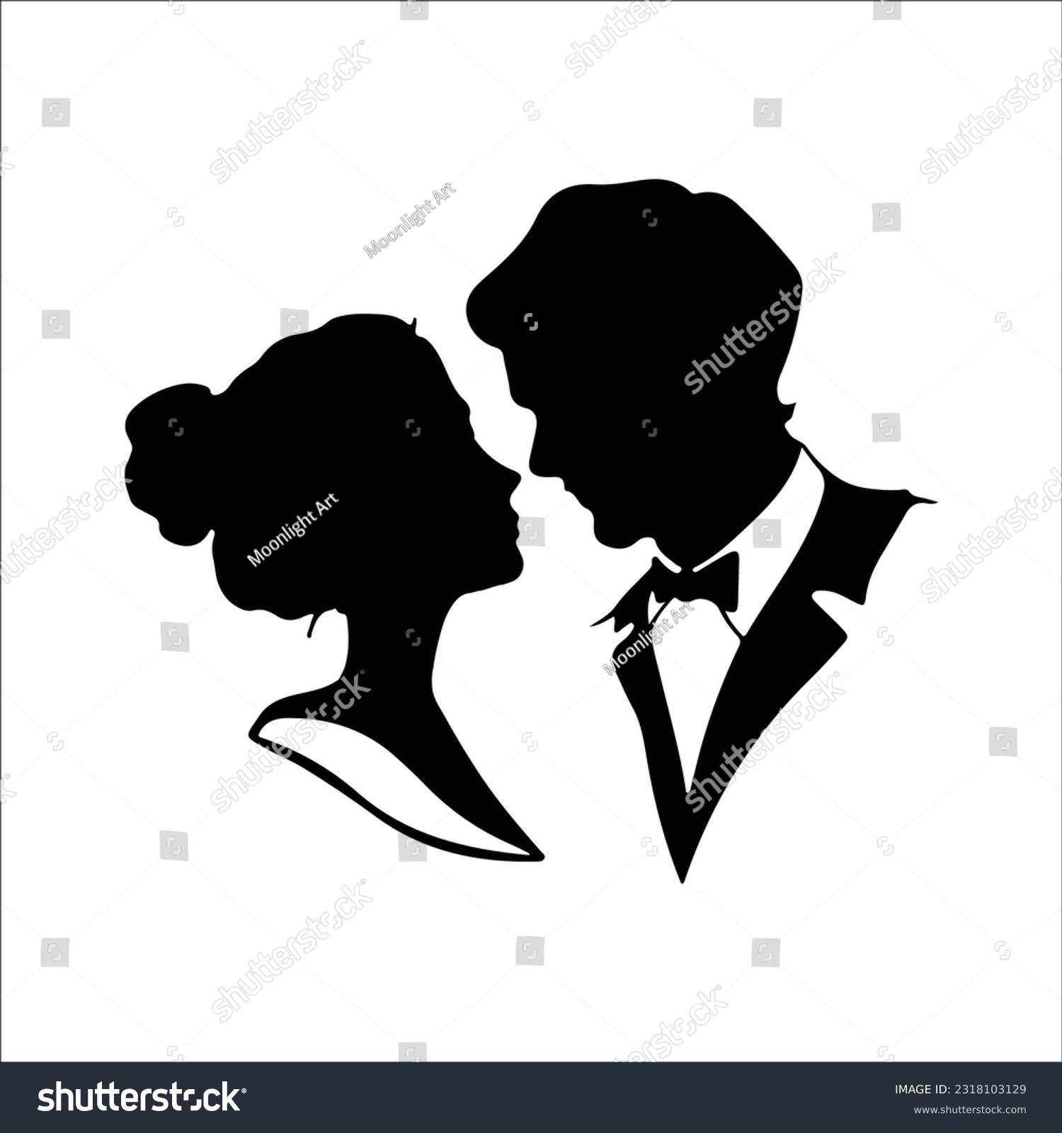 SVG of Bride and Groom svg, Wedding figure svg, Wedding ornament svg, details dress , silhouette, mr and mrs, marriage, engagement, husband and wife, just married, wedding sign, hubby and wifey svg