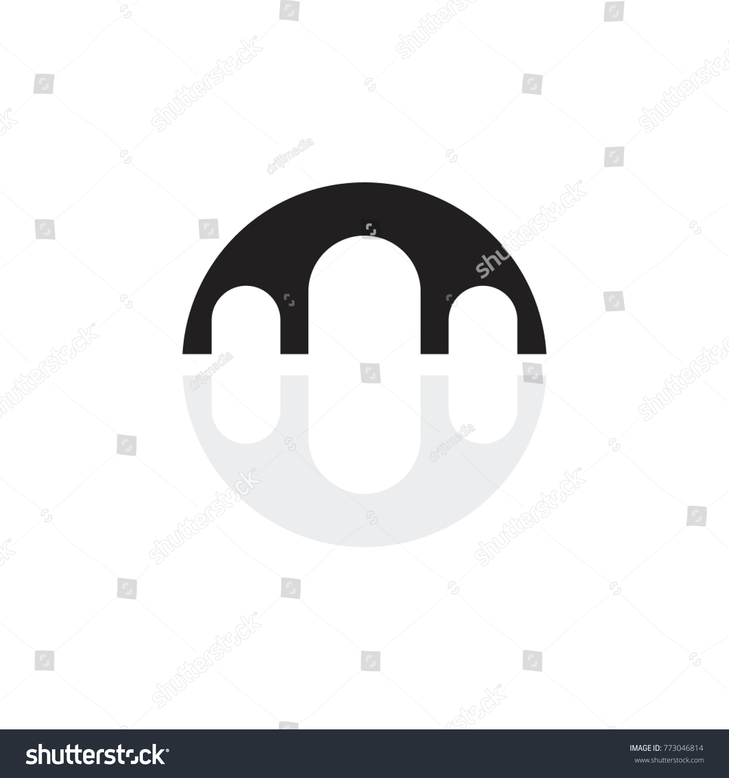 SVG of Bridge icon logo design vector svg