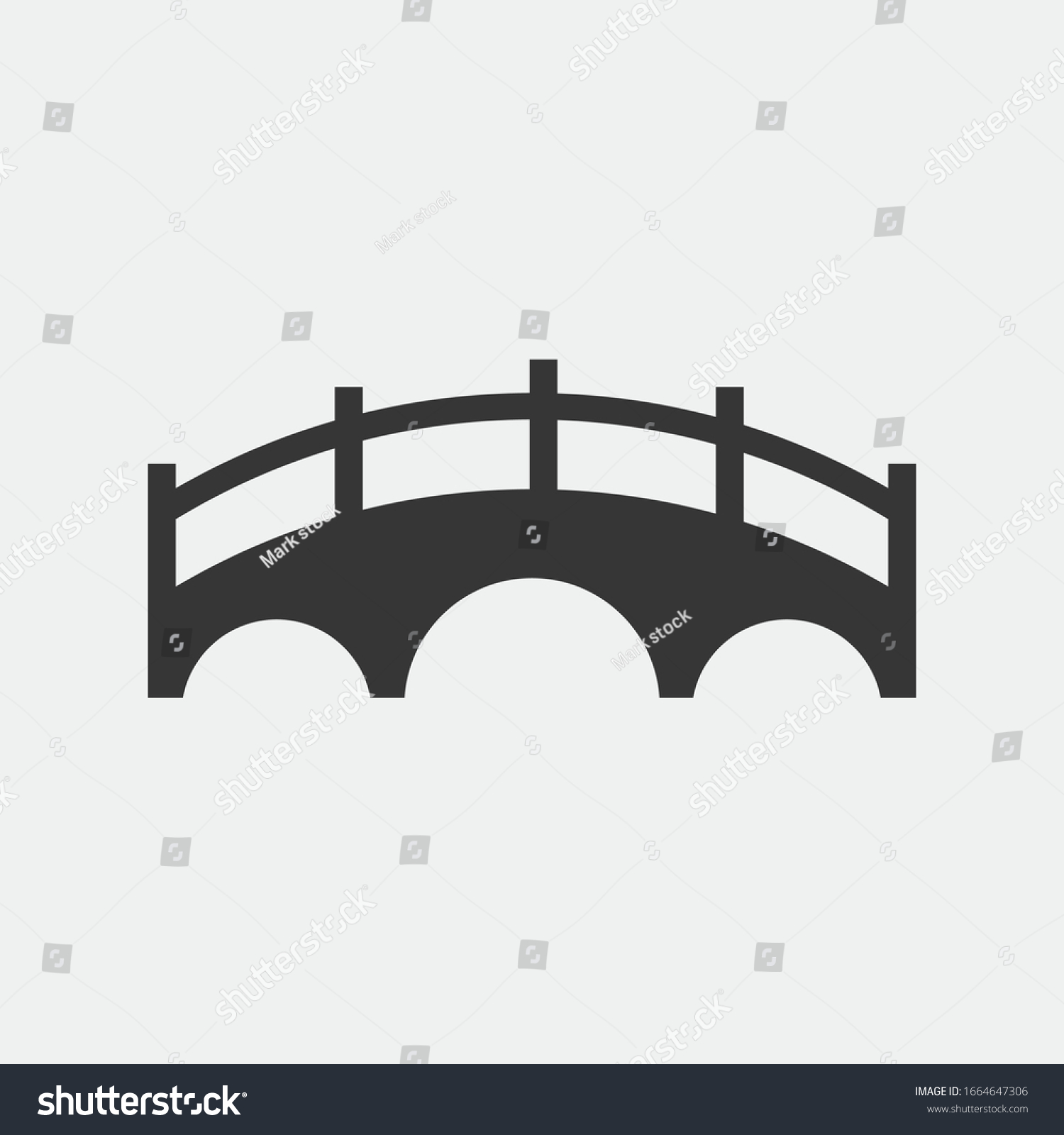 6,998 Pedestrian bridge icon Images, Stock Photos & Vectors | Shutterstock