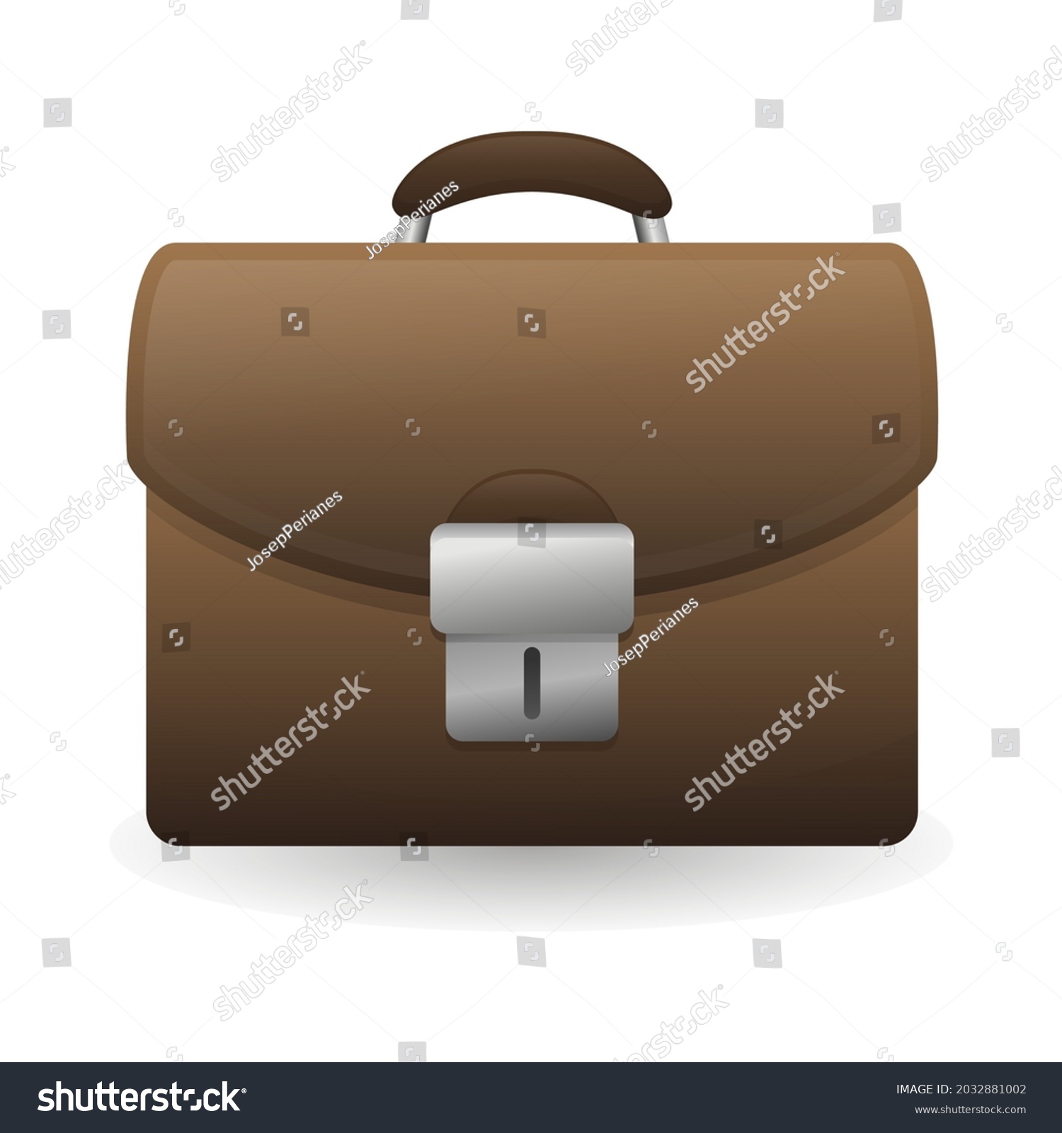 SVG of Briefcase Bag Emoji Icon Illustration Sign. Office Business Vector Symbol Emoticon Design Vector Clip Art. svg