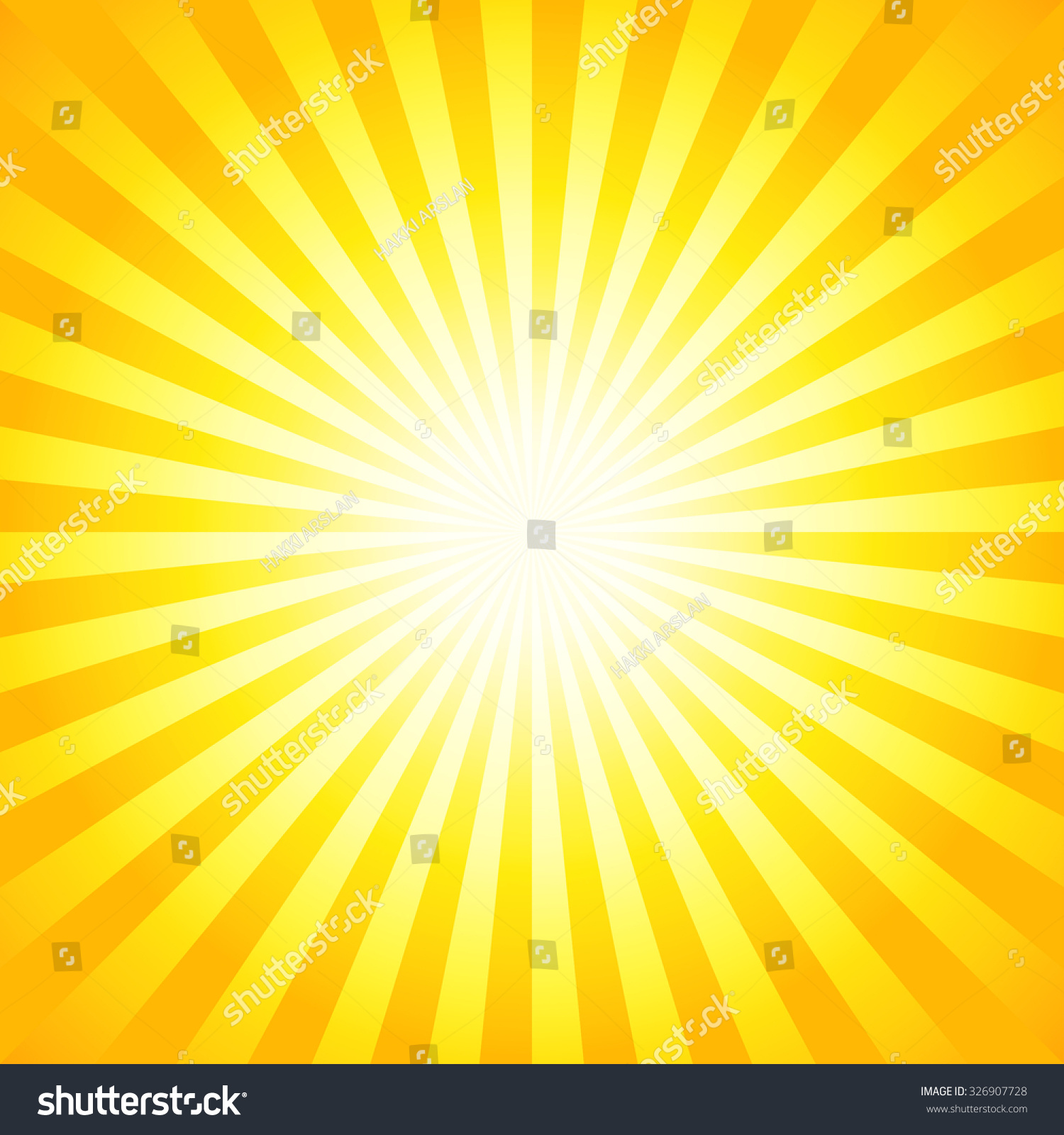 Bright Sunbeams Shiny Summer Background Vibrant Stock Vector (Royalty ...