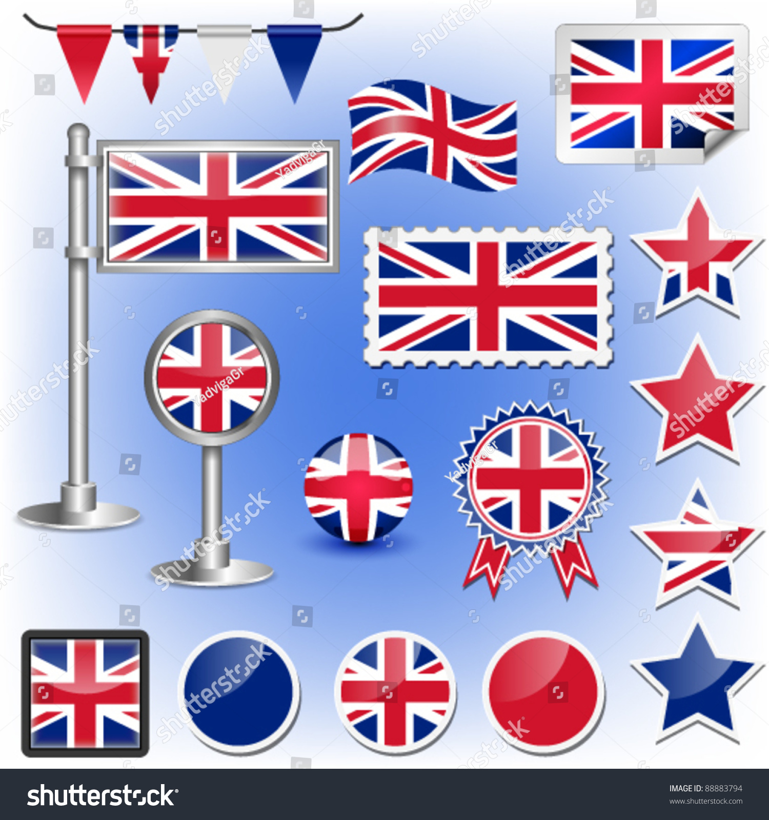 SVG of british flag vector svg