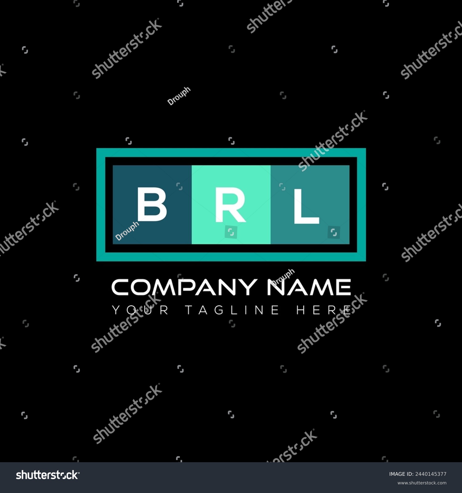 SVG of BRL letter logo abstract design. BRL unique design. BRL.
 svg