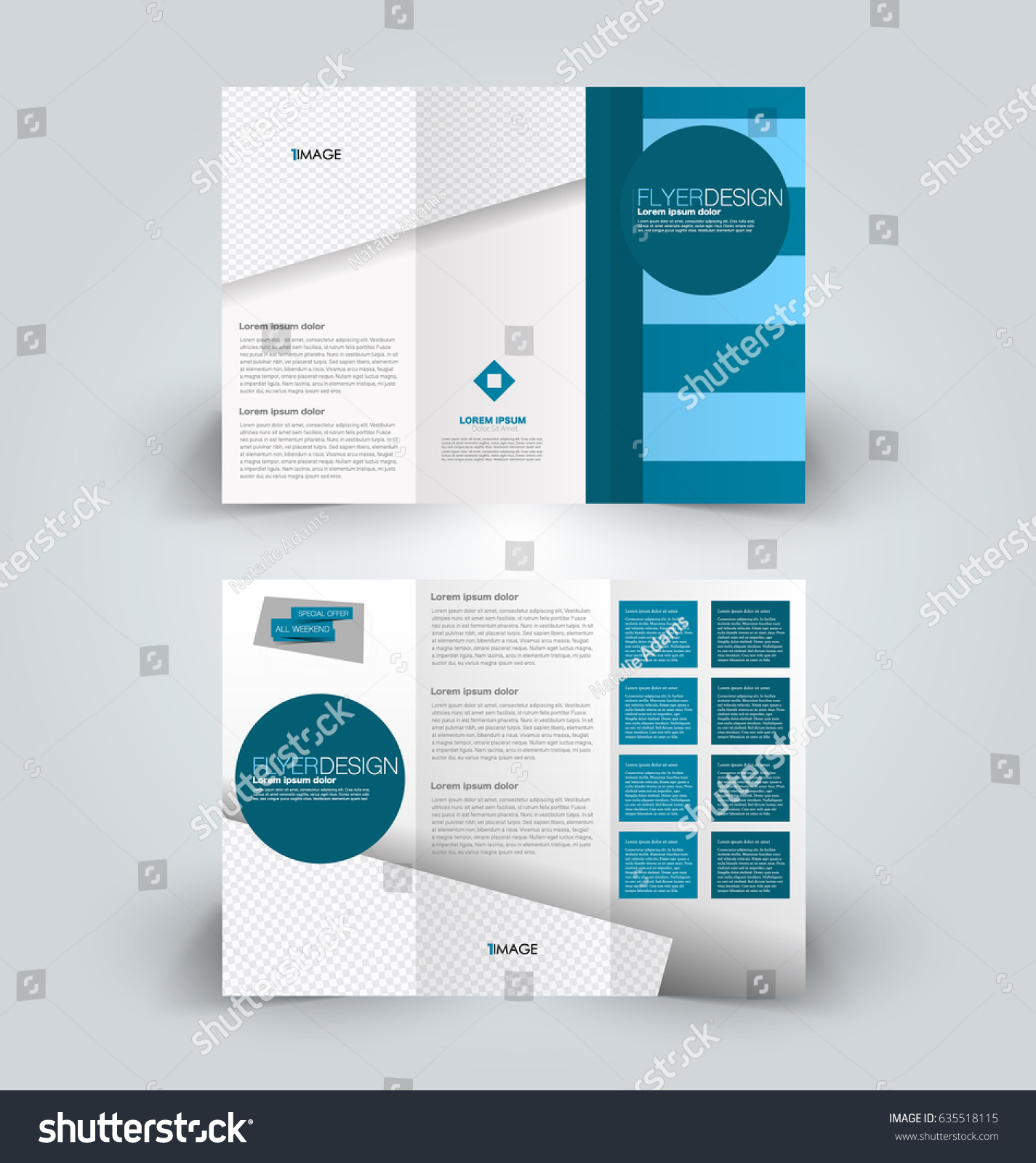trifold flyer template