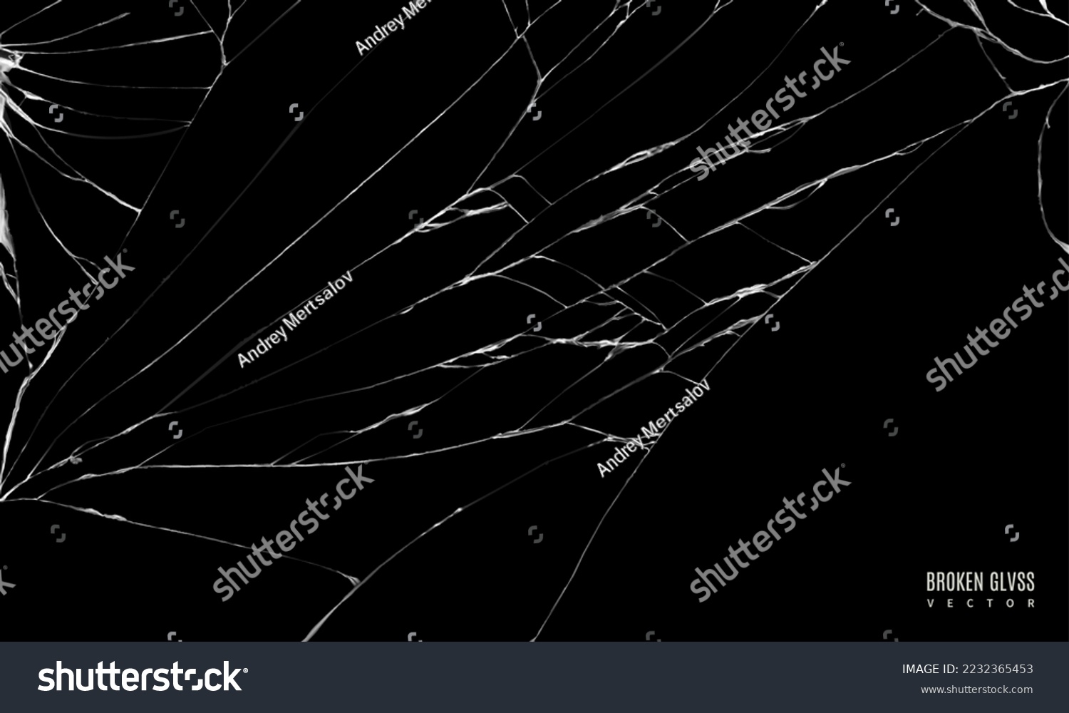 SVG of broken glass with realistic cracks black color. cracked screen texture for your design goals. editable vector illustration svg