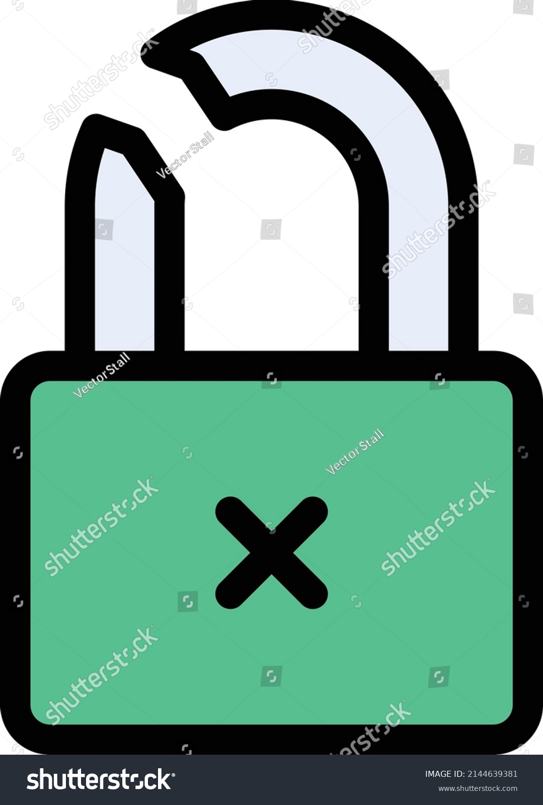 Broken Vector Illustration On Transparent Background Stock Vector ...