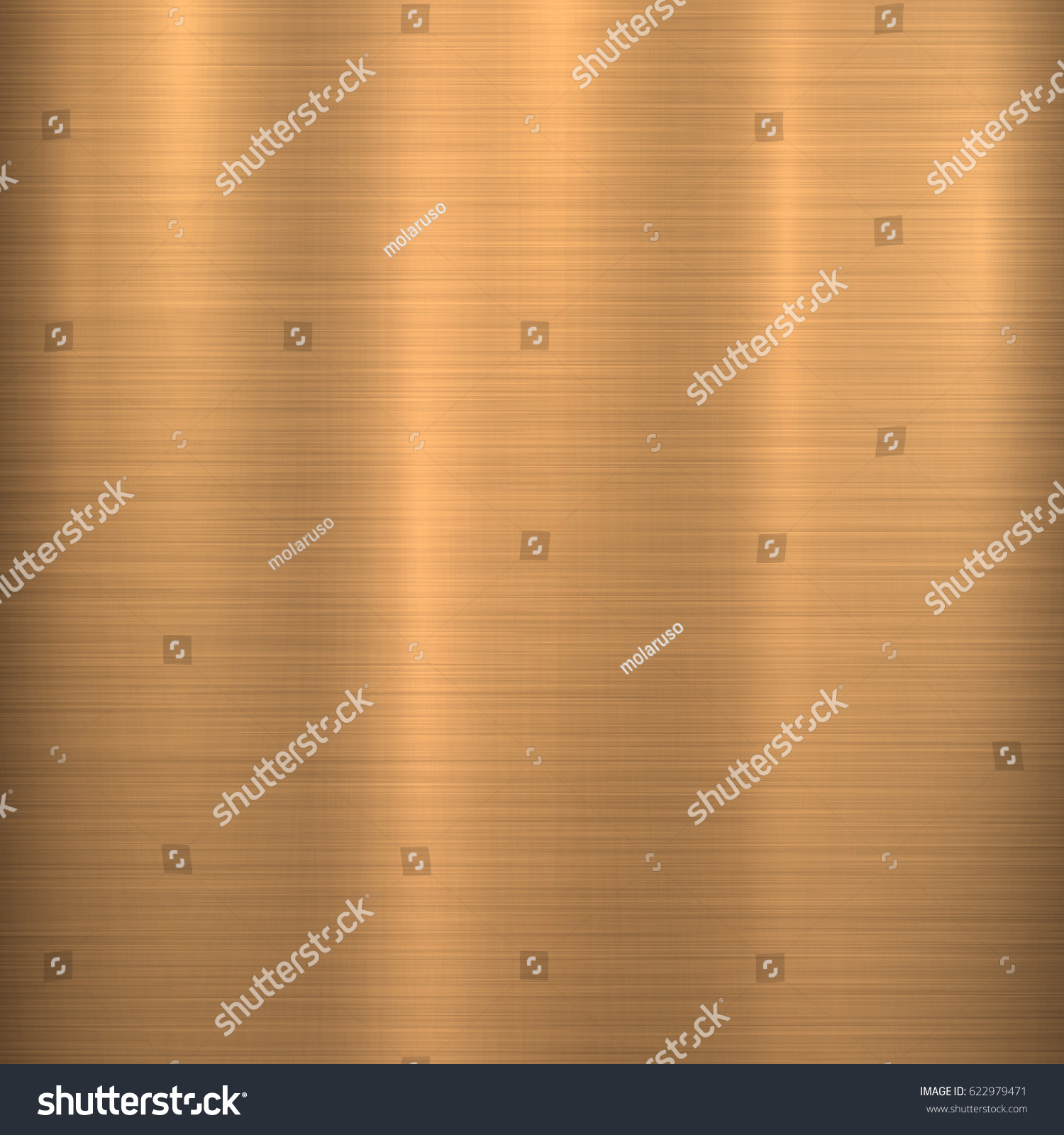 Bronze Metal Technology Background Polished Brushed Stock Vector Royalty Free