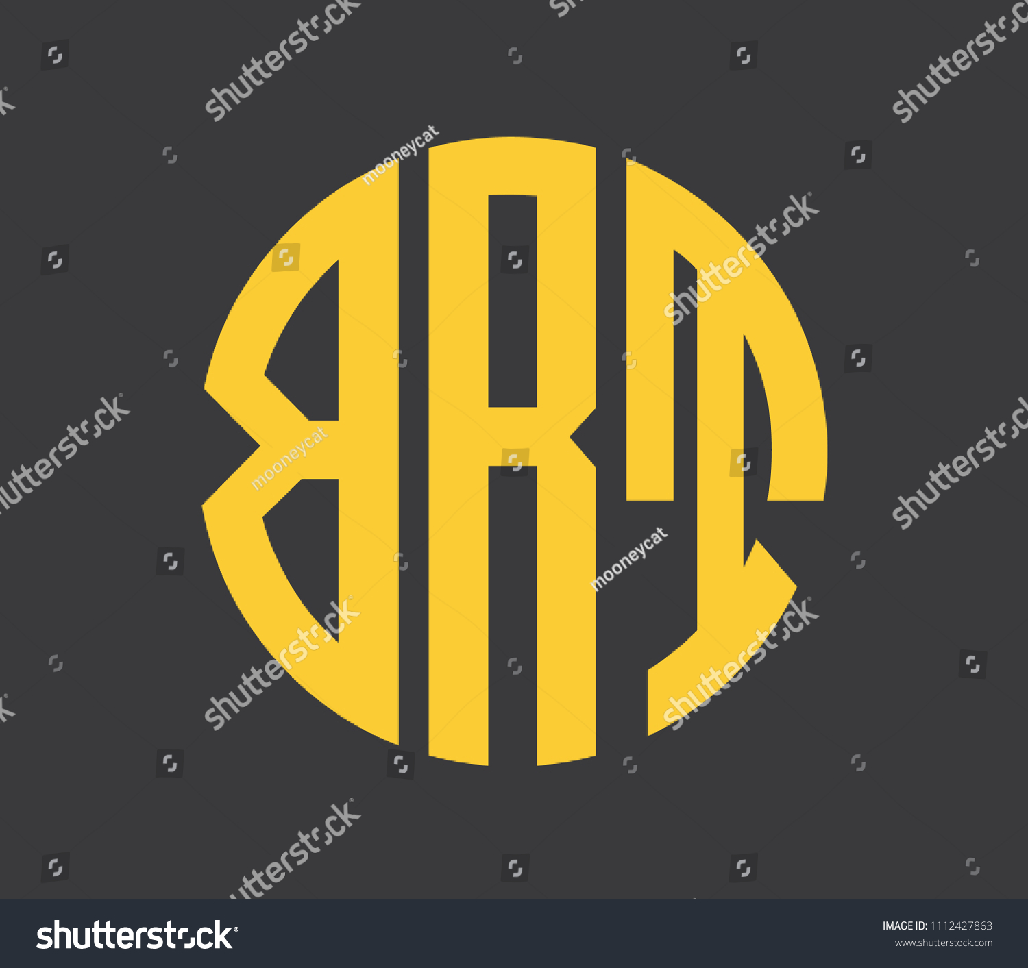 Brt Letter Alphabet Abstract Logo Vector Stock Vector Royalty Free 1112427863