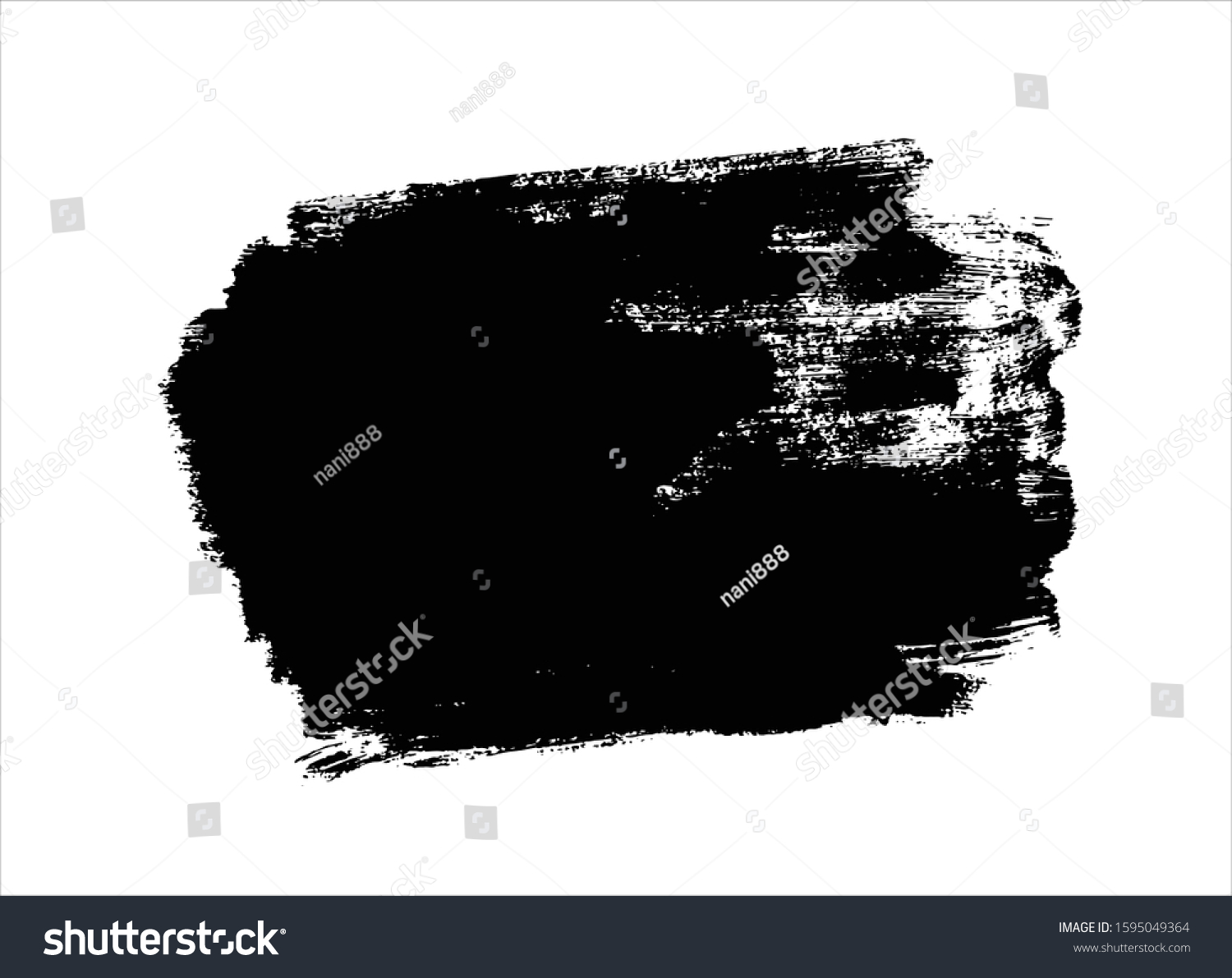 Brush Stroke Paint Texture Background Stock Vector (Royalty Free ...