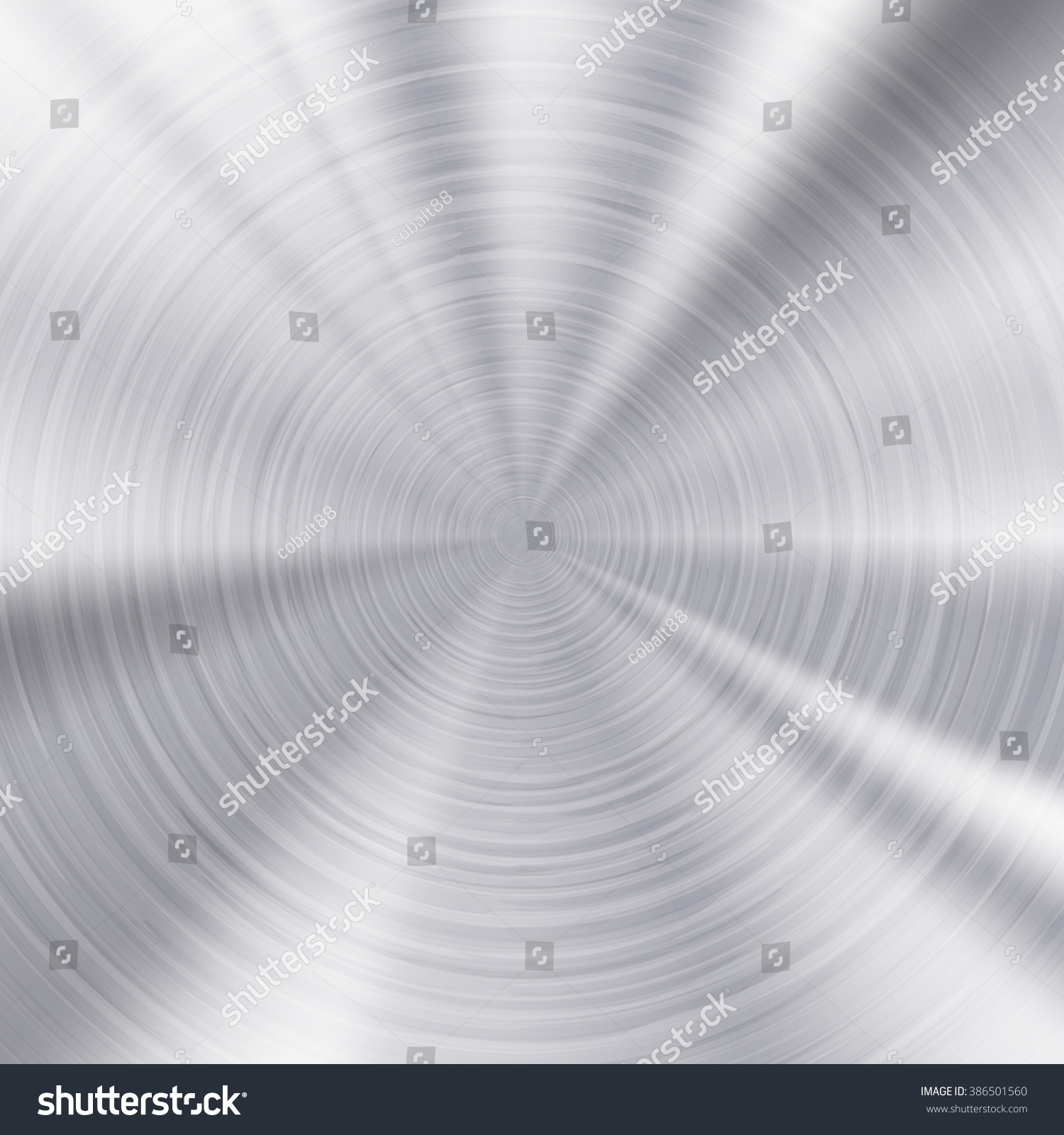 Brushed Metal Texture, Circular Metallic Vector Plate. - 386501560 ...