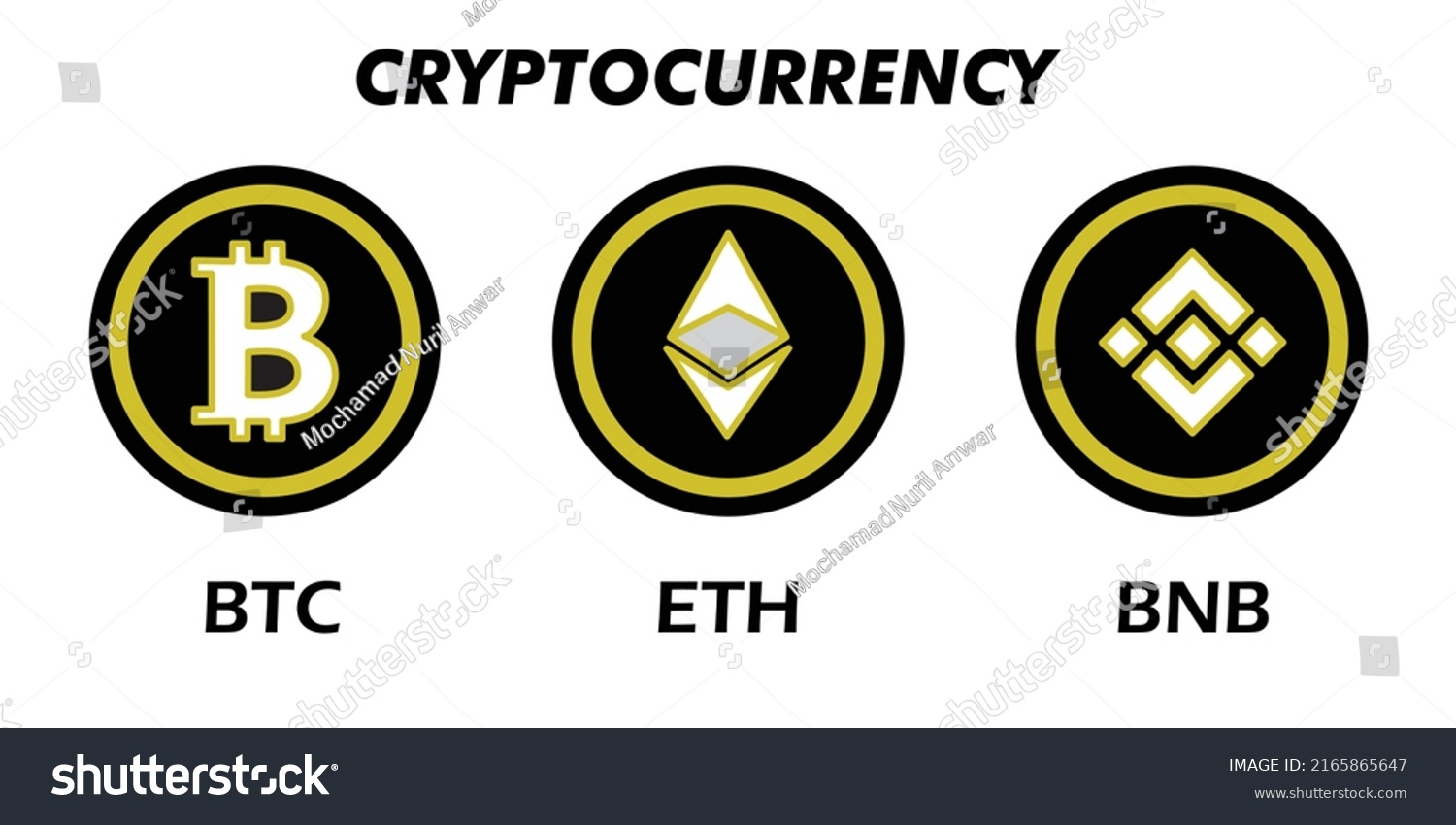 SVG of BTC ETH BNB CRYPTOCURRENCY LOGO CAN BE USED FOR COMPANY OR COMMUNITY LOGO svg