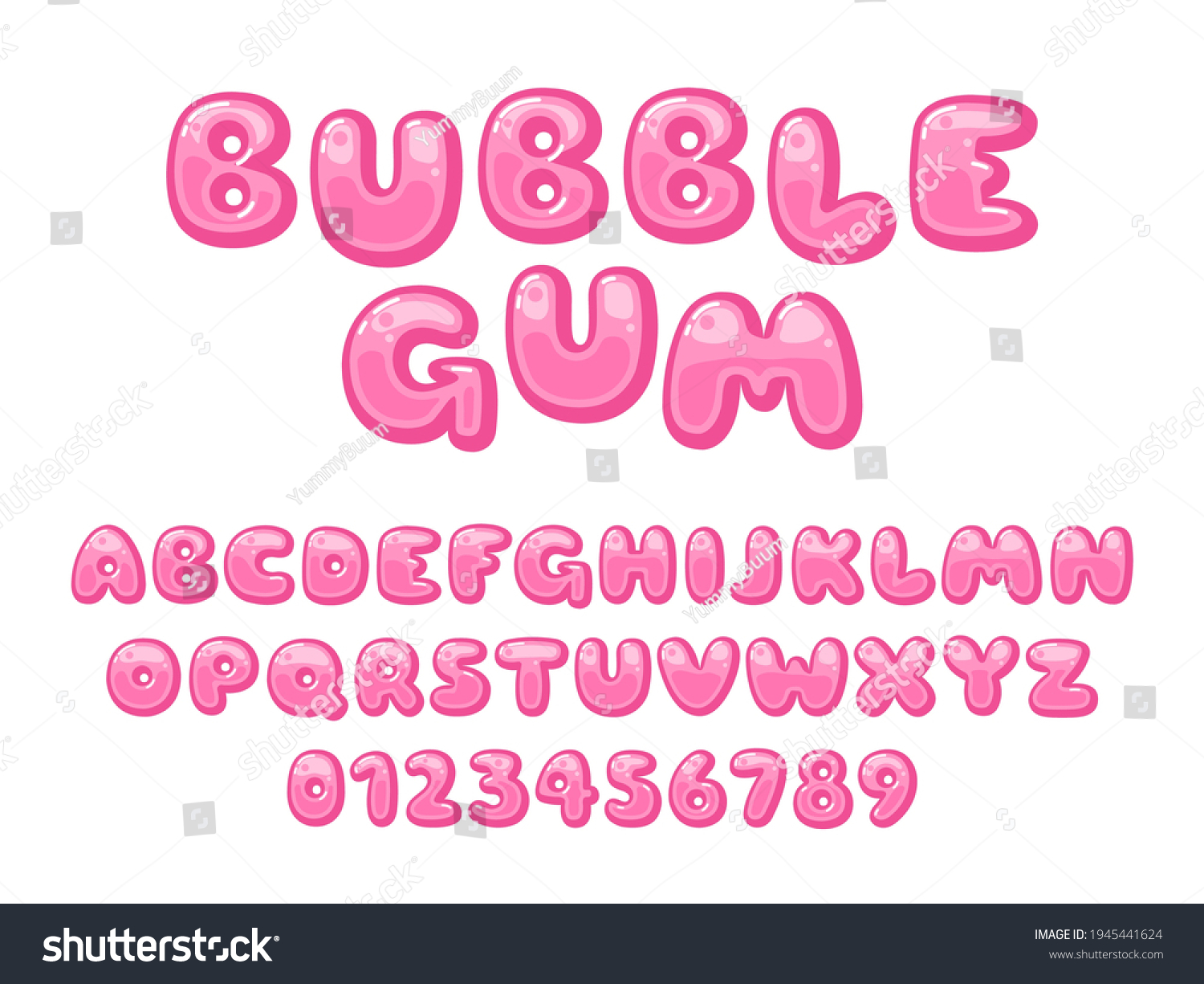 3,444 Gum lettering Images, Stock Photos & Vectors | Shutterstock