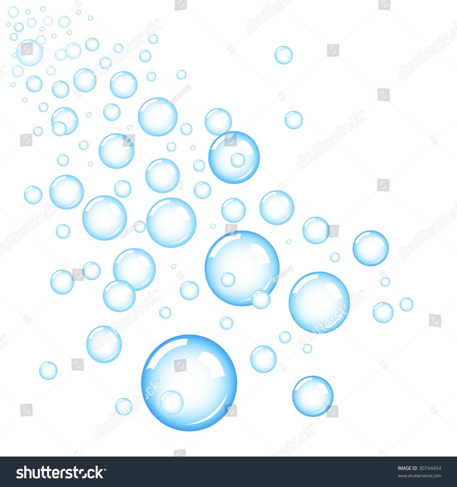 Bubbles Stock Vector Illustration 30744454 : Shutterstock