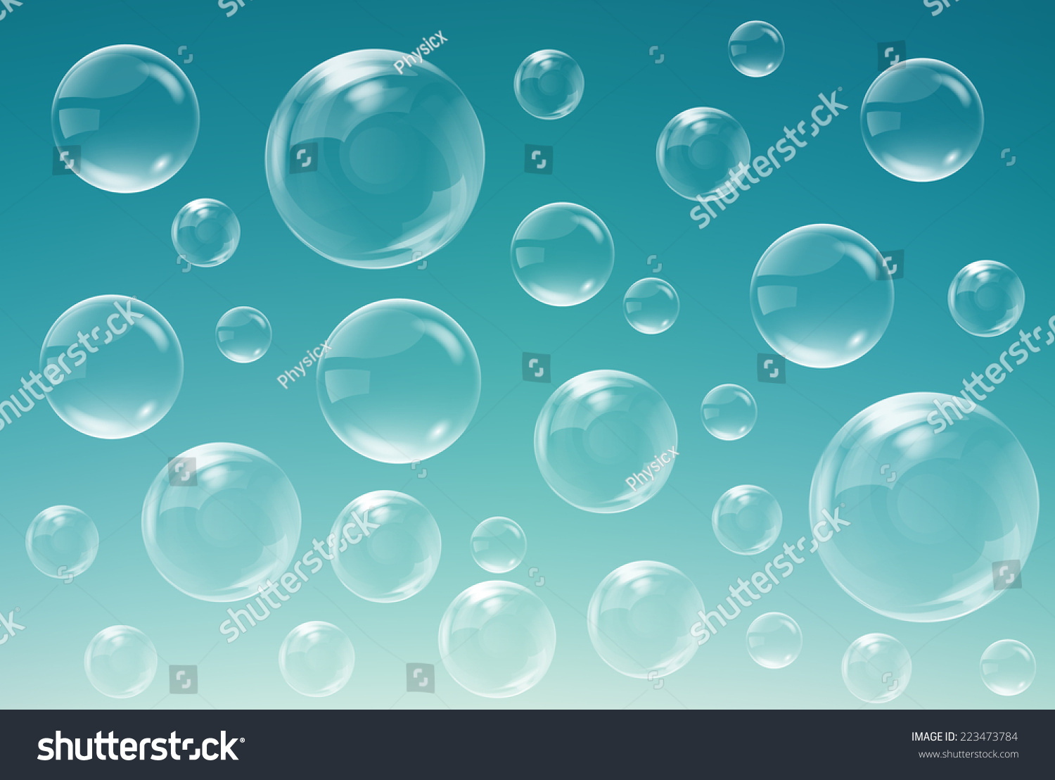 Picture of bubbles.