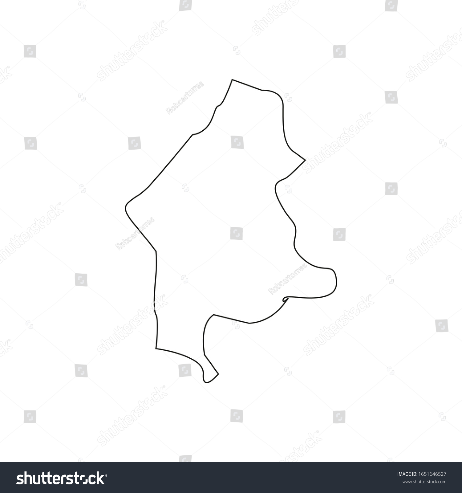 SVG of bucovina region map in country of romania svg