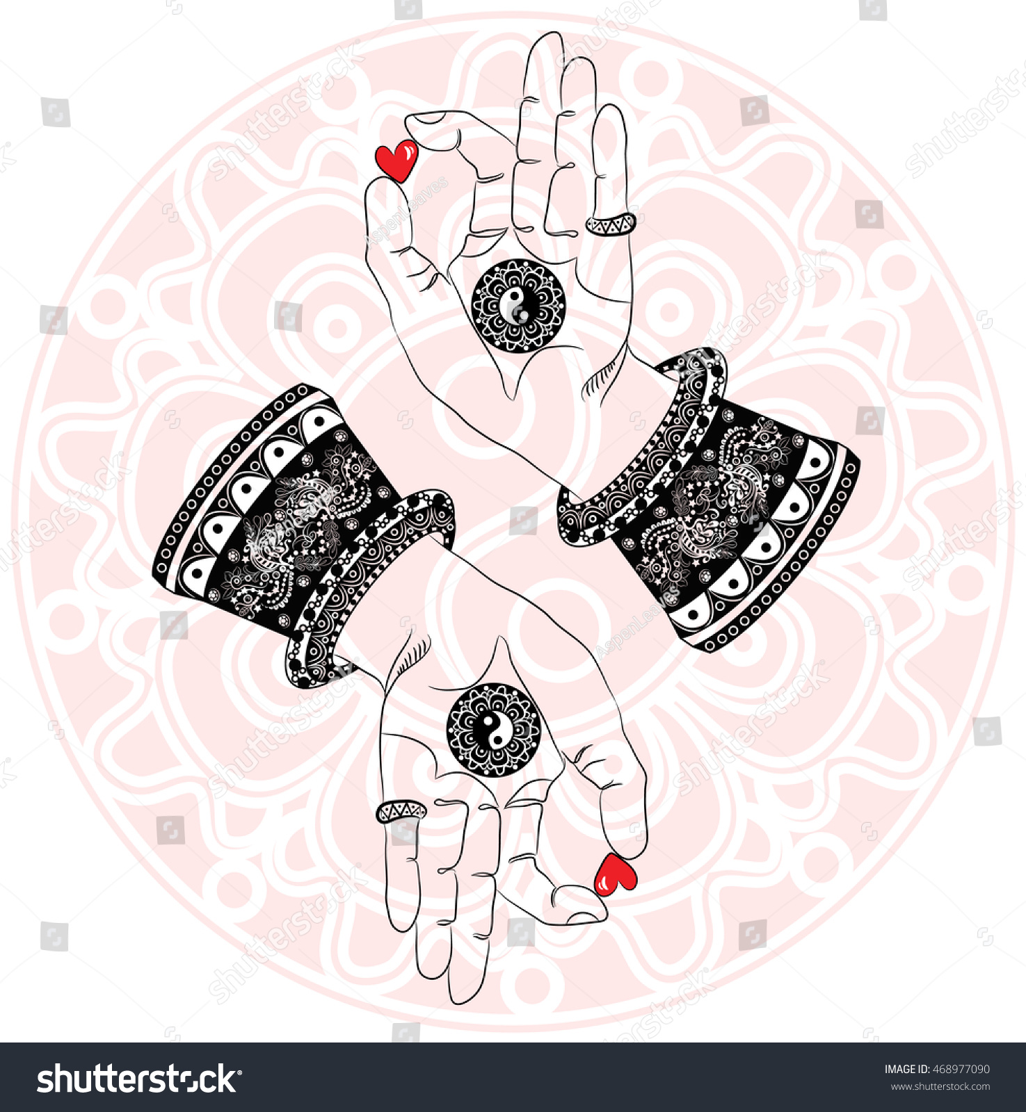 Hand holding lotus flower meaning