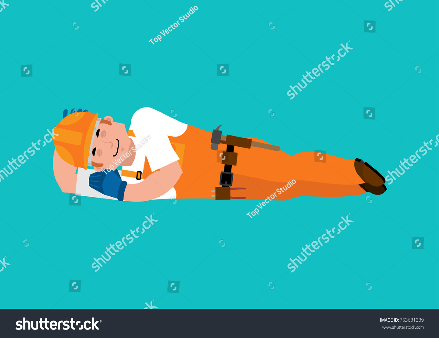 1-211-construction-worker-sleeping-images-stock-photos-vectors